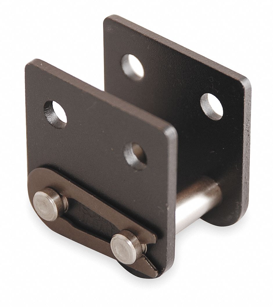 TSUBAKI Attachment Link 60 Industry Chain Size, Carbon Steel, 3/4 in