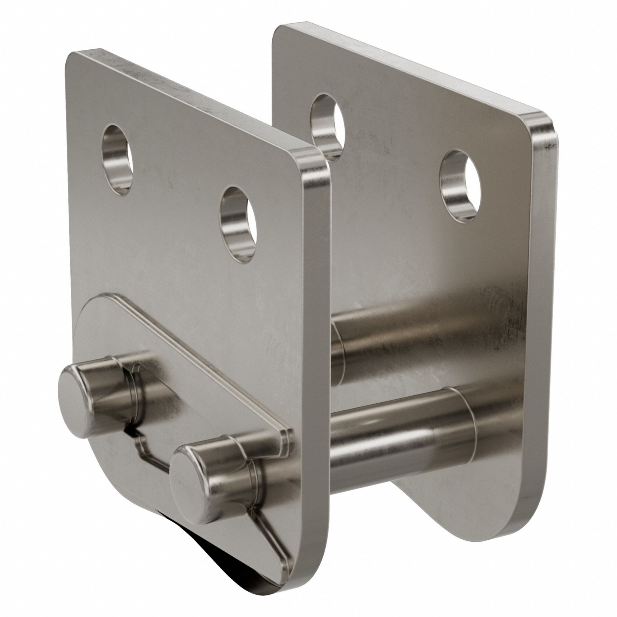 Attachment Link: For Nickel-Plated Steel Roller Chains, SK-2, 40, Single Strand, Steel, 5 PK