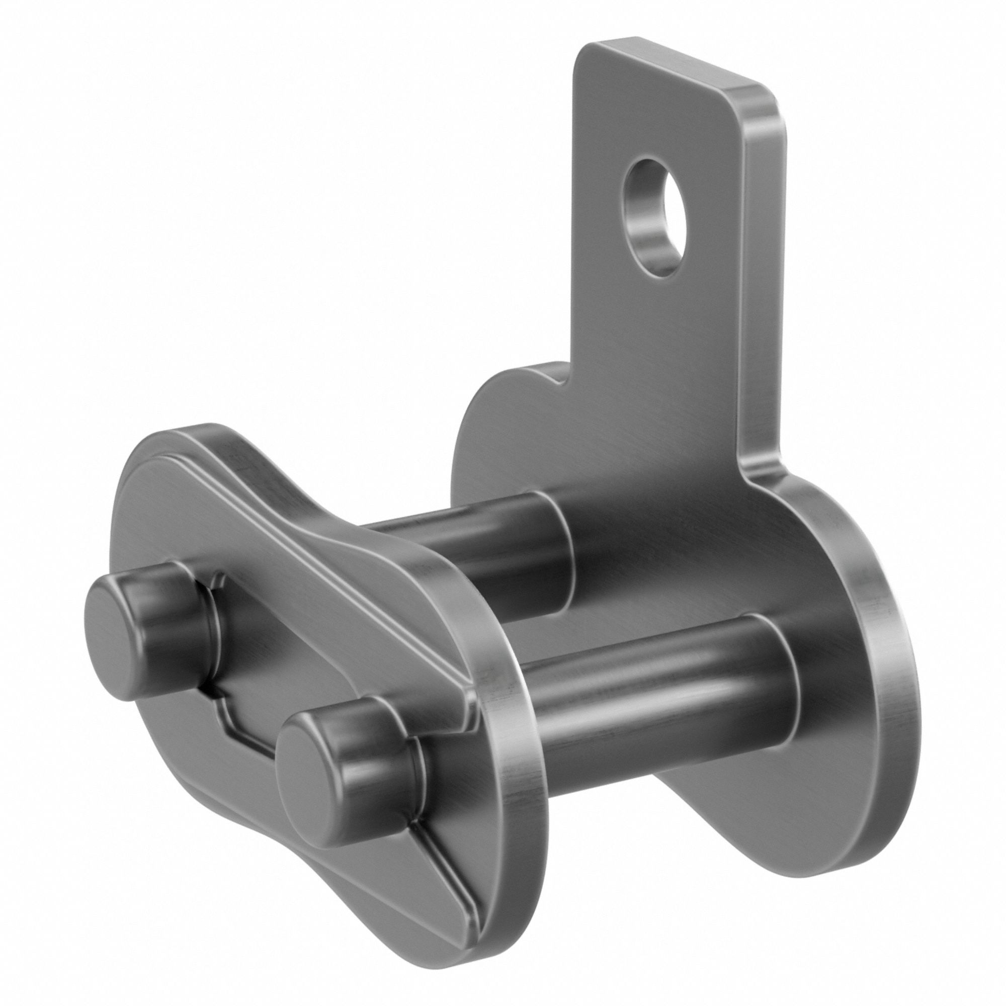 Attachment Link: For Std Roller Chains, SA-1, 40, Single Strand, 1/2 in Pitch, Steel, 5 PK