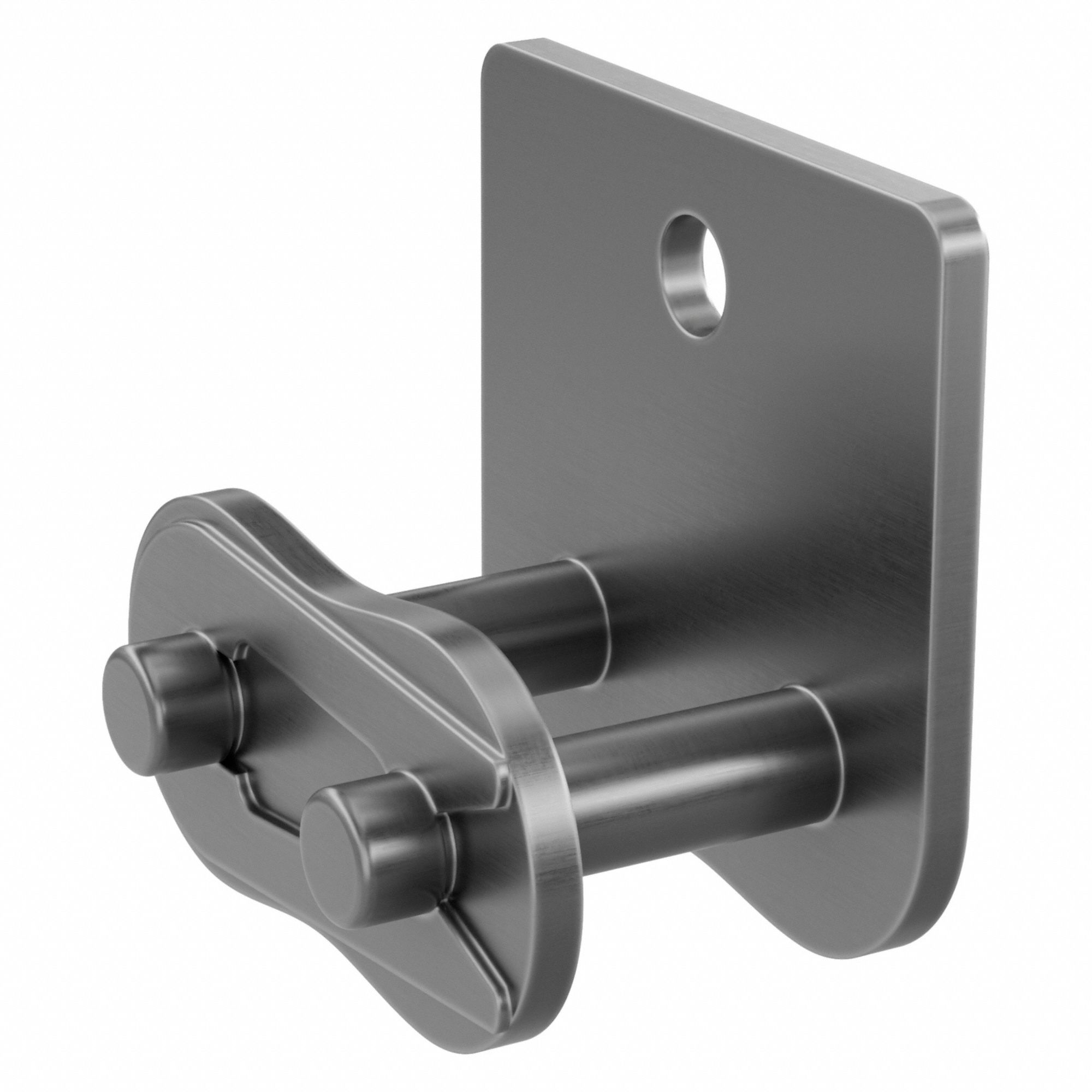 Attachment Link: For Std Roller Chains, WSA-1, 40, Single Strand, 1/2 in Pitch, Steel, 5 PK