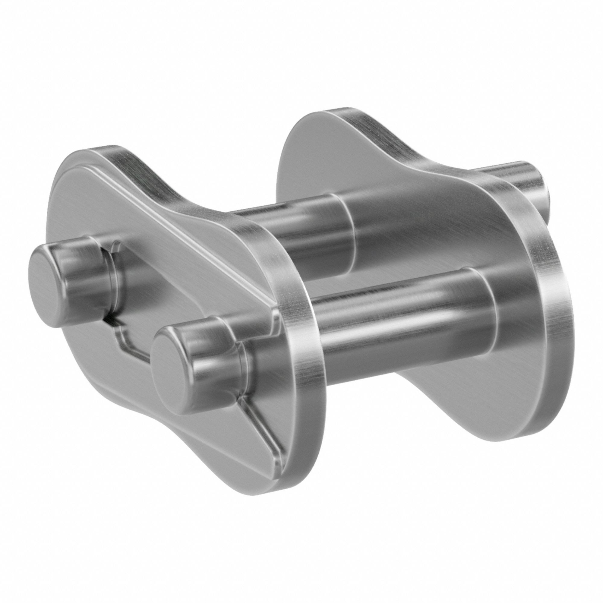 Attachment Link: For Stainless Steel Roller Chains, D-1, 40, Single Strand, Plain, 5 PK