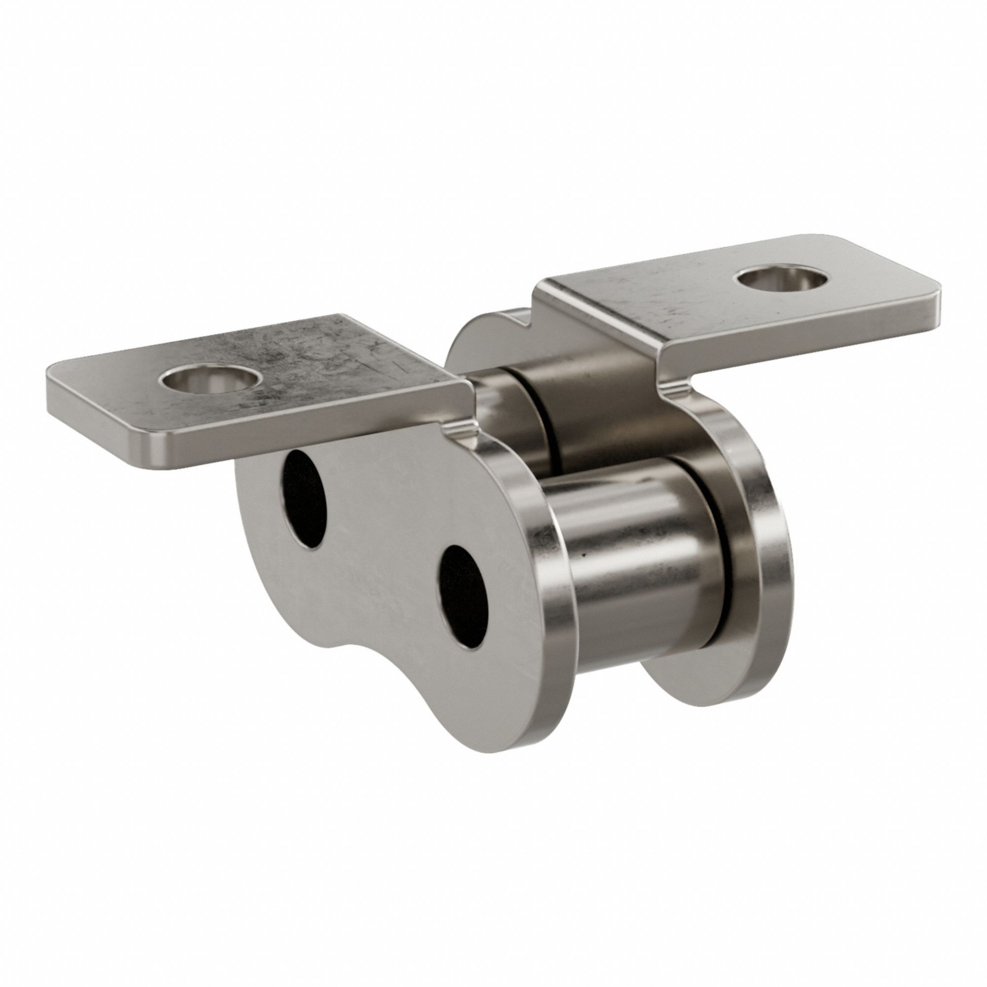 Roller Attachment Link: For Nickel-Plated Steel Roller Chains, K-1, 40, Single Strand, 5 PK