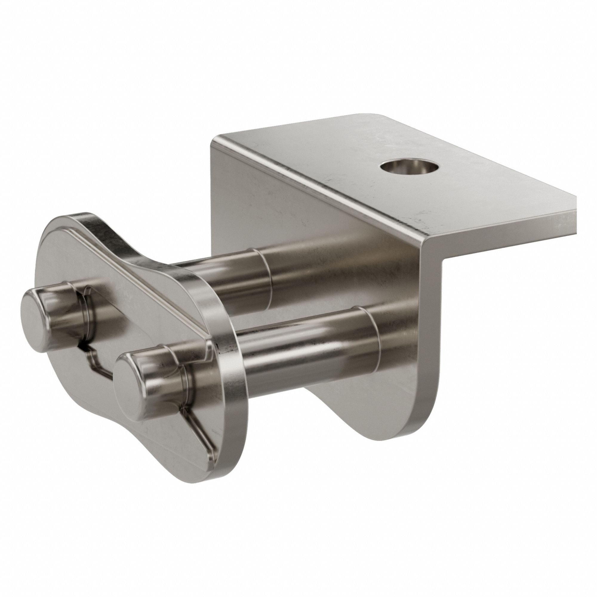 Attachment Link: For Nickel-Plated Steel Roller Chains, WA-1, 40, Single Strand, Steel, 5 PK