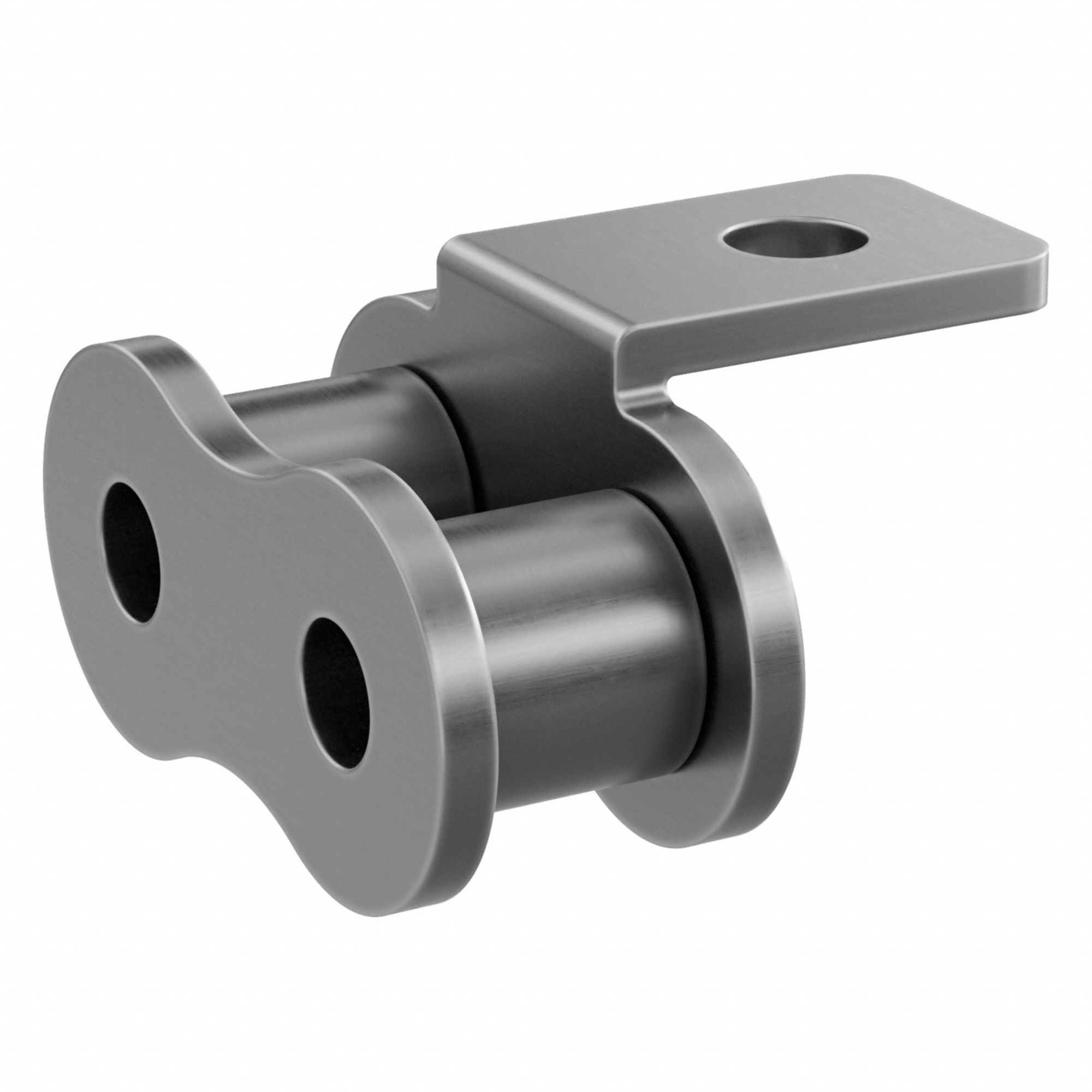 Roller Attachment Link: For Std Roller Chains, A-1, 50, Single Strand, 5/8 in Pitch, 5 PK