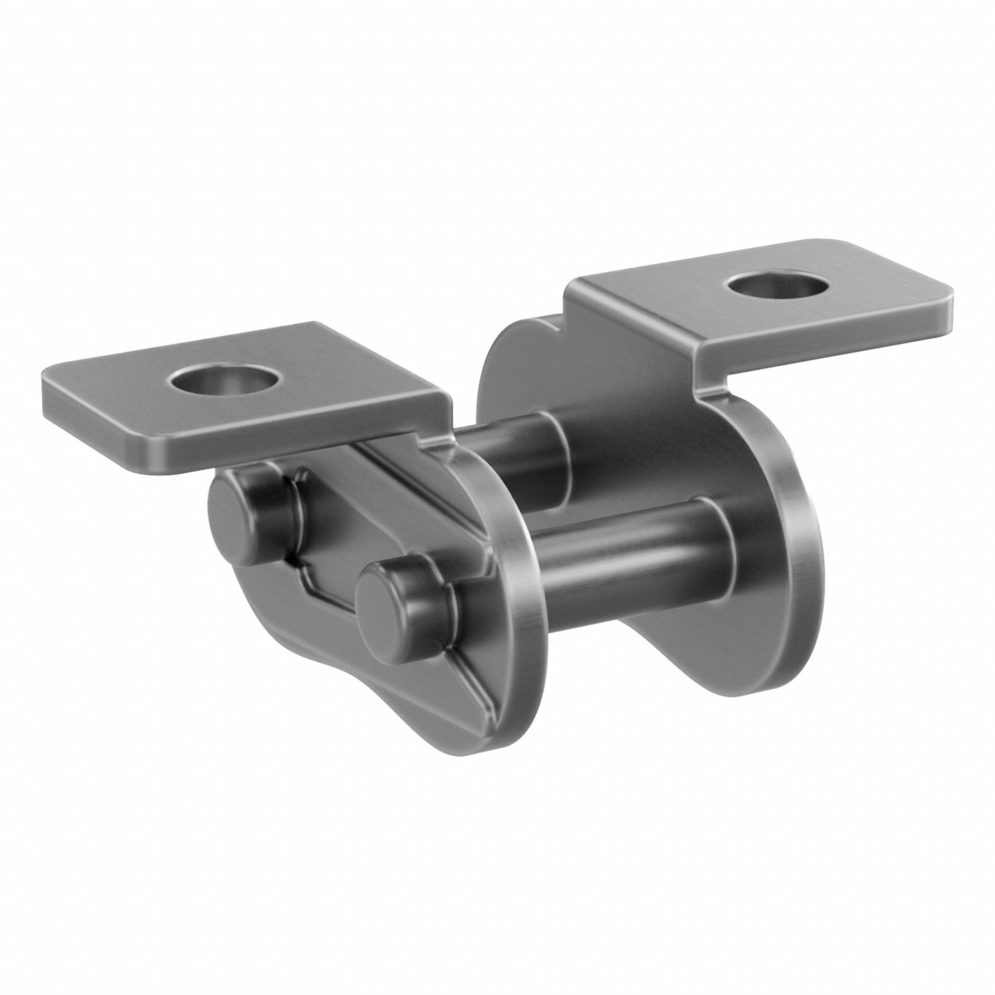 Attachment Link: For Std Roller Chains, K-1, 50, Single Strand, 5/8 in Pitch, Steel, 5 PK