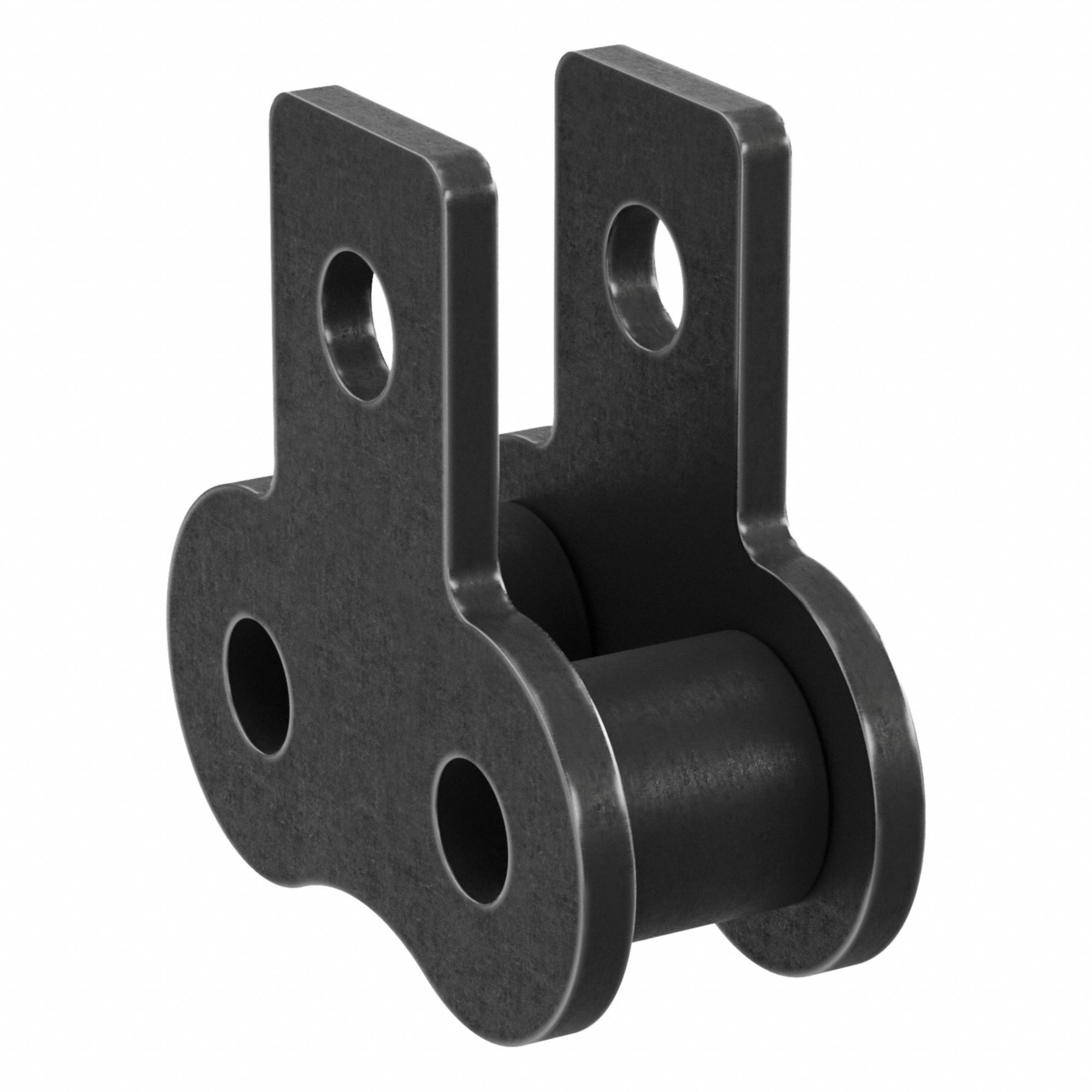 Roller Attachment Link: For Lube-Free Roller Chains, SK-1, 50, Single Strand, Steel, 5 PK