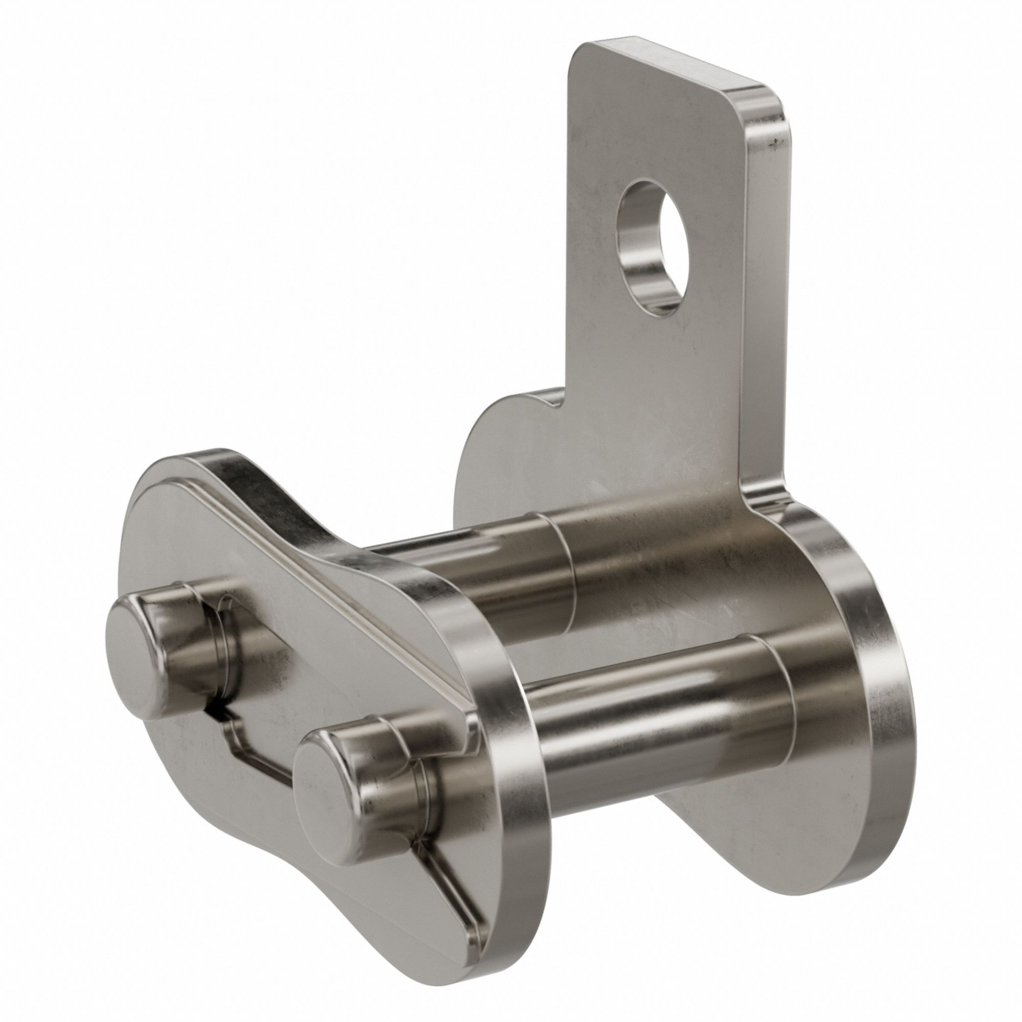 Attachment Link: For Nickel-Plated Steel Roller Chains, SA-1, 50, Single Strand, Steel, 5 PK