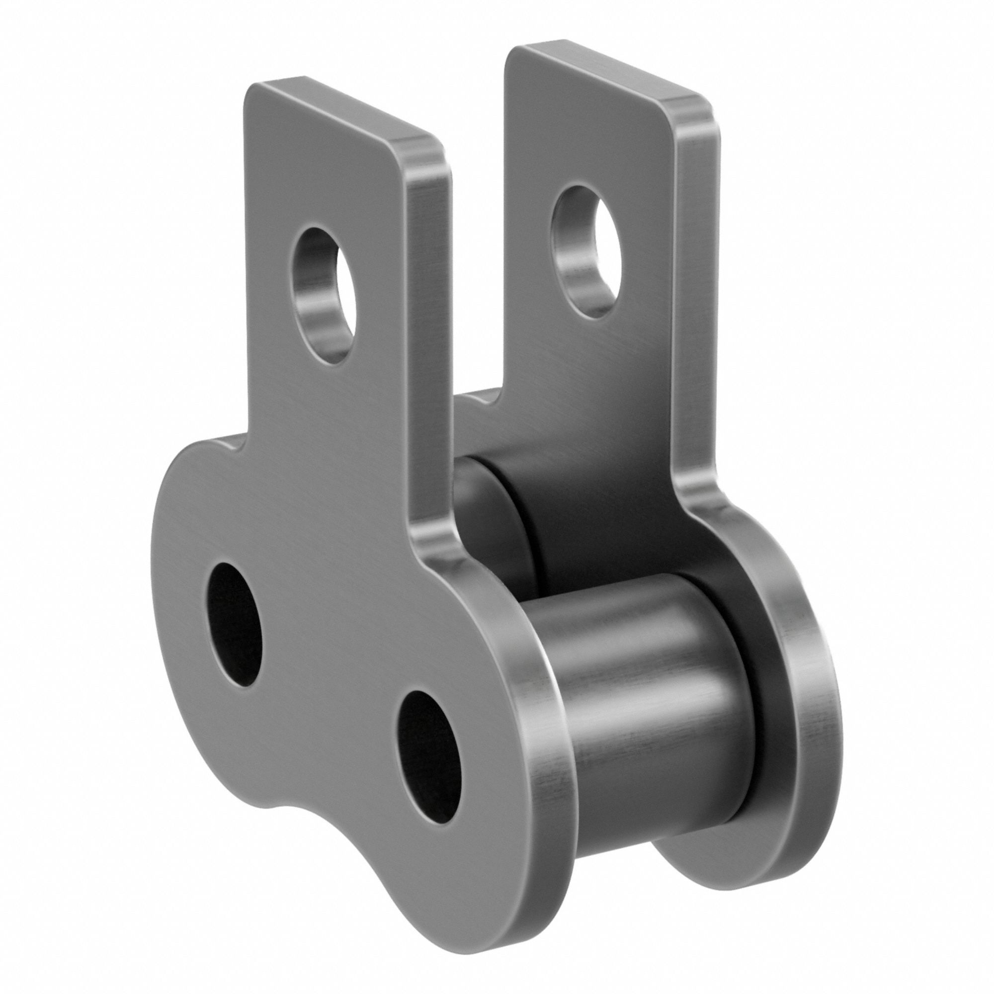 Roller Attachment Link: For Std Roller Chains, SK-1, 50, Single Strand, 5/8 in Pitch, 5 PK