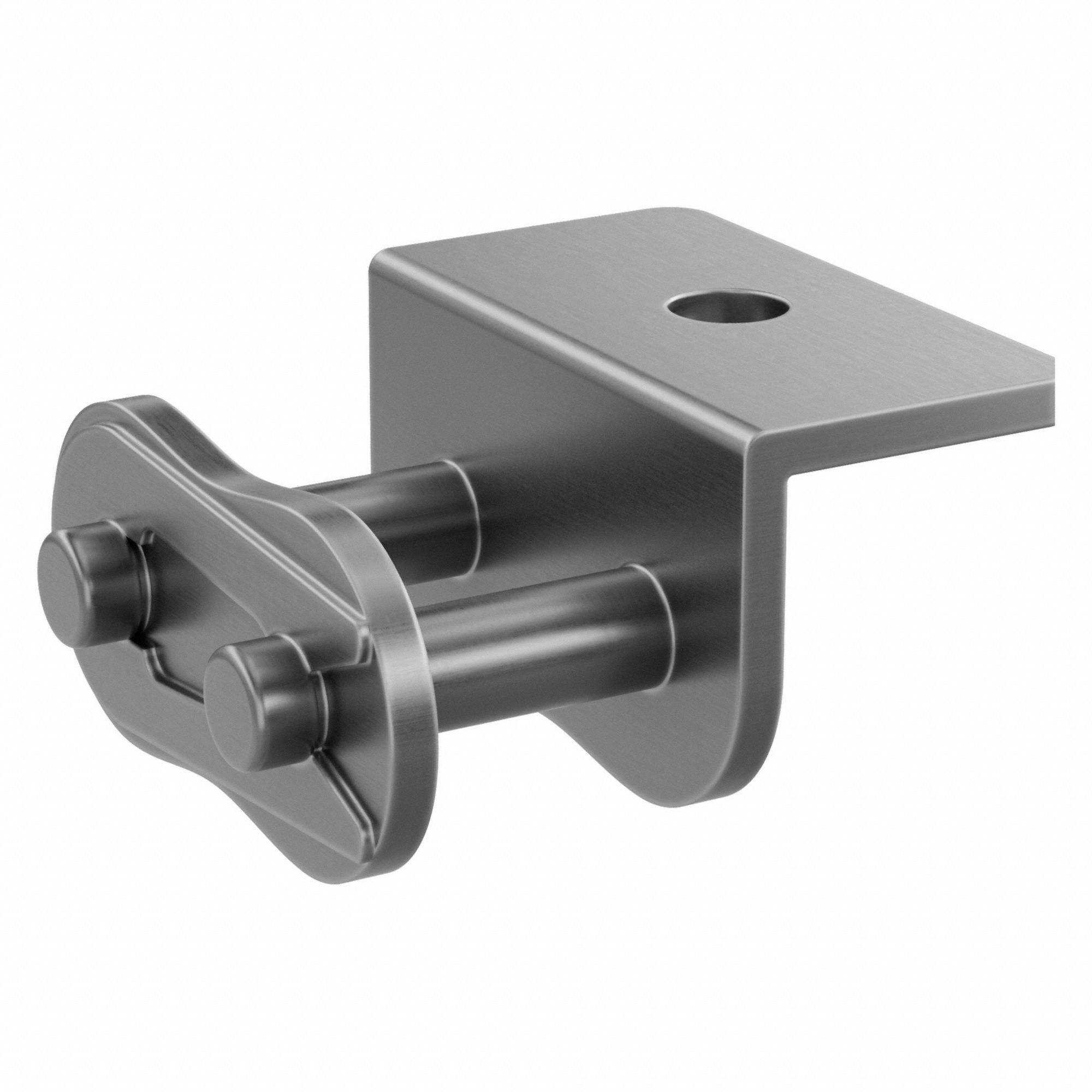 Attachment Link: For Std Roller Chains, WA-1, 50, Single Strand, 5/8 in Pitch, Steel, 5 PK