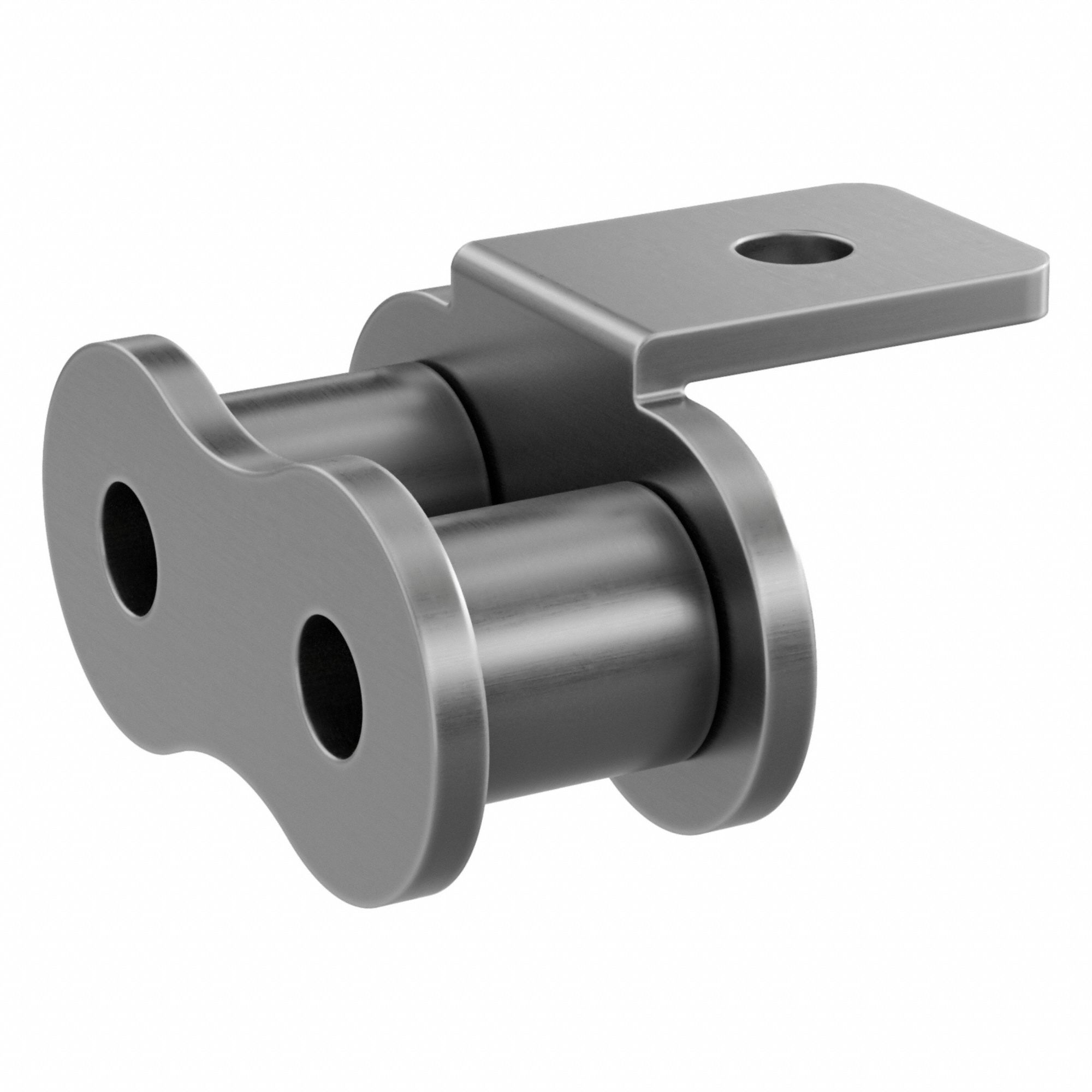 Roller Attachment Link: For Std Roller Chains, A-1, 60, Single Strand, 3/4 in Pitch, 5 PK