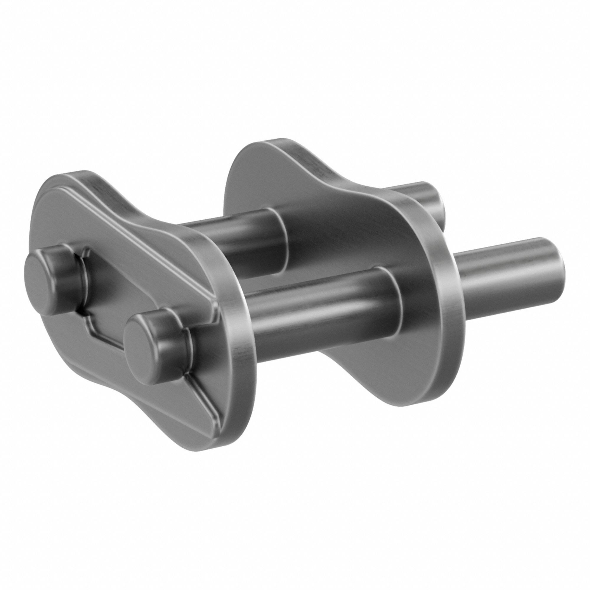 Attachment Link: For Std Roller Chains, D-3, 60, Single Strand, 3/4 in Pitch, Steel, 5 PK