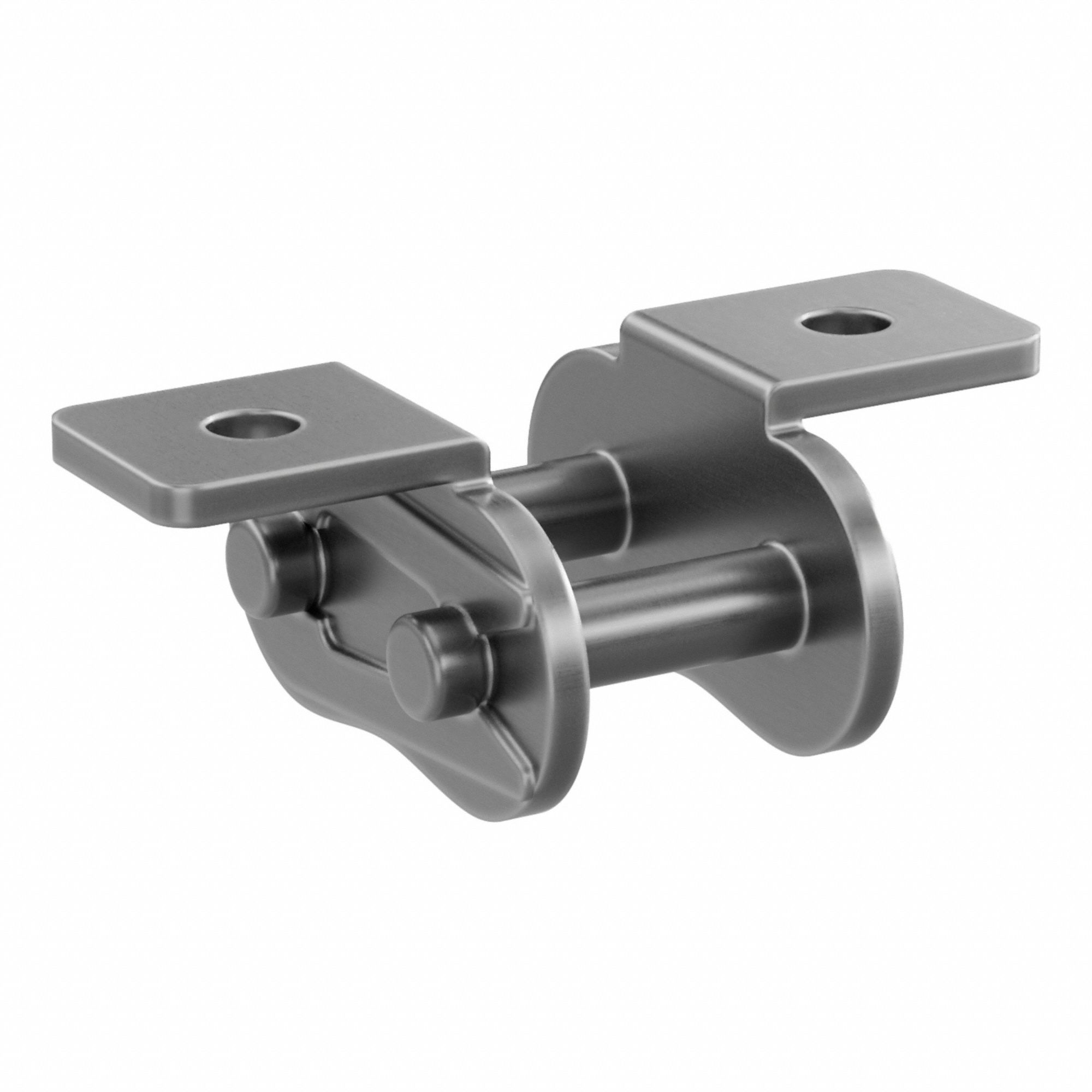 Attachment Link: For Std Roller Chains, K-1, 60, Single Strand, 3/4 in Pitch, Steel, 5 PK