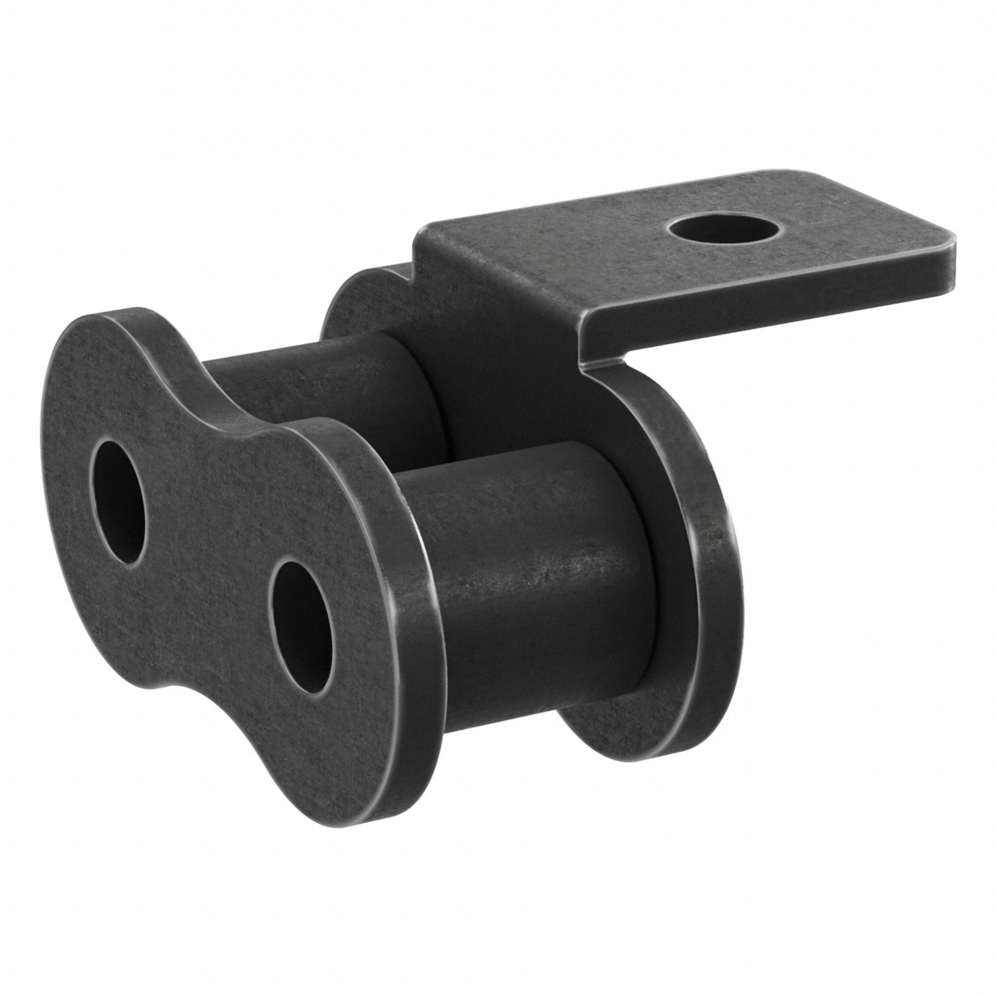 Roller Attachment Link: For Lube-Free Roller Chains, A-1, 60, Single Strand, Steel, 5 PK