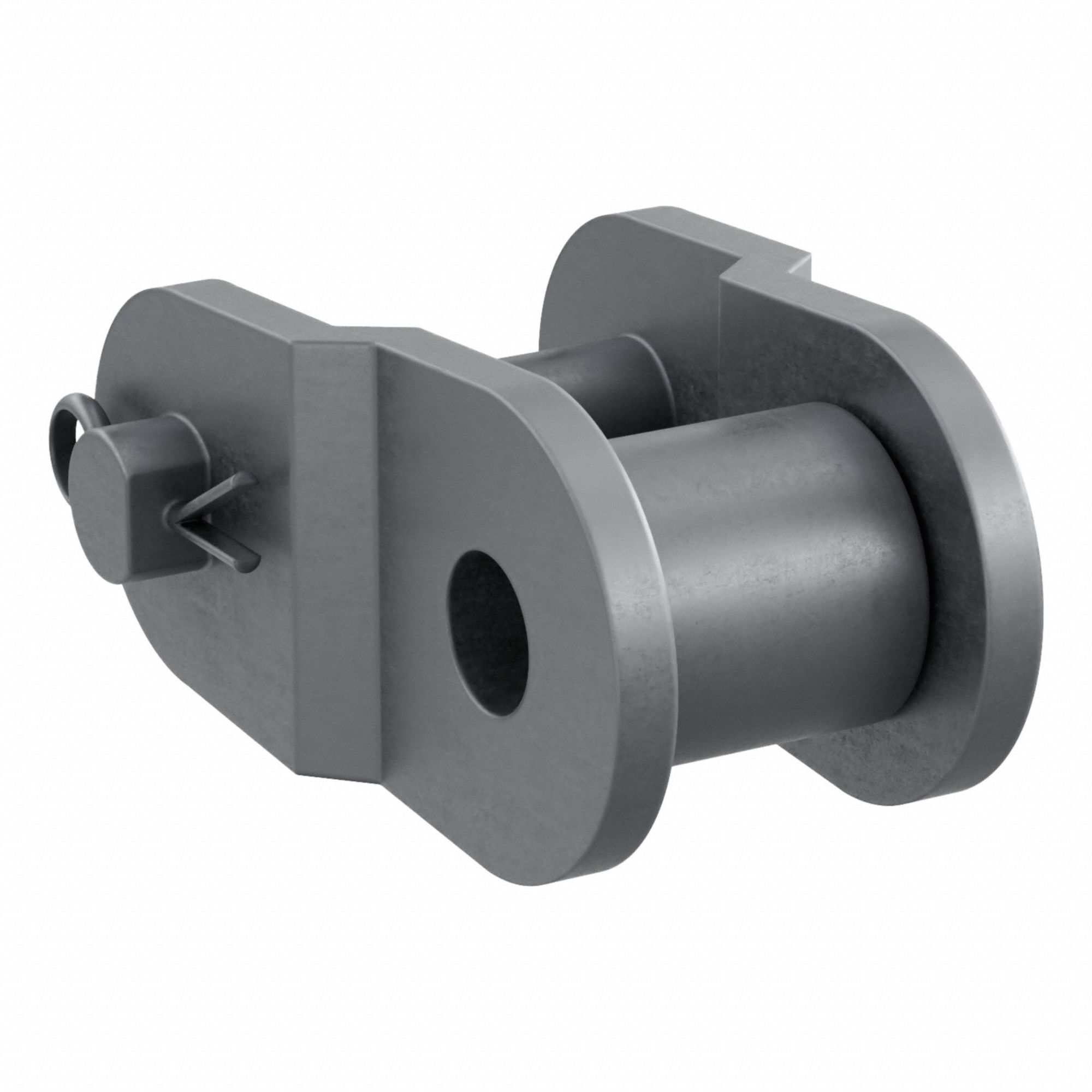 Offset Link: For Coated Roller Chains, 60, Single Strand, 3/4 in Pitch, Steel, Coated, 5 PK