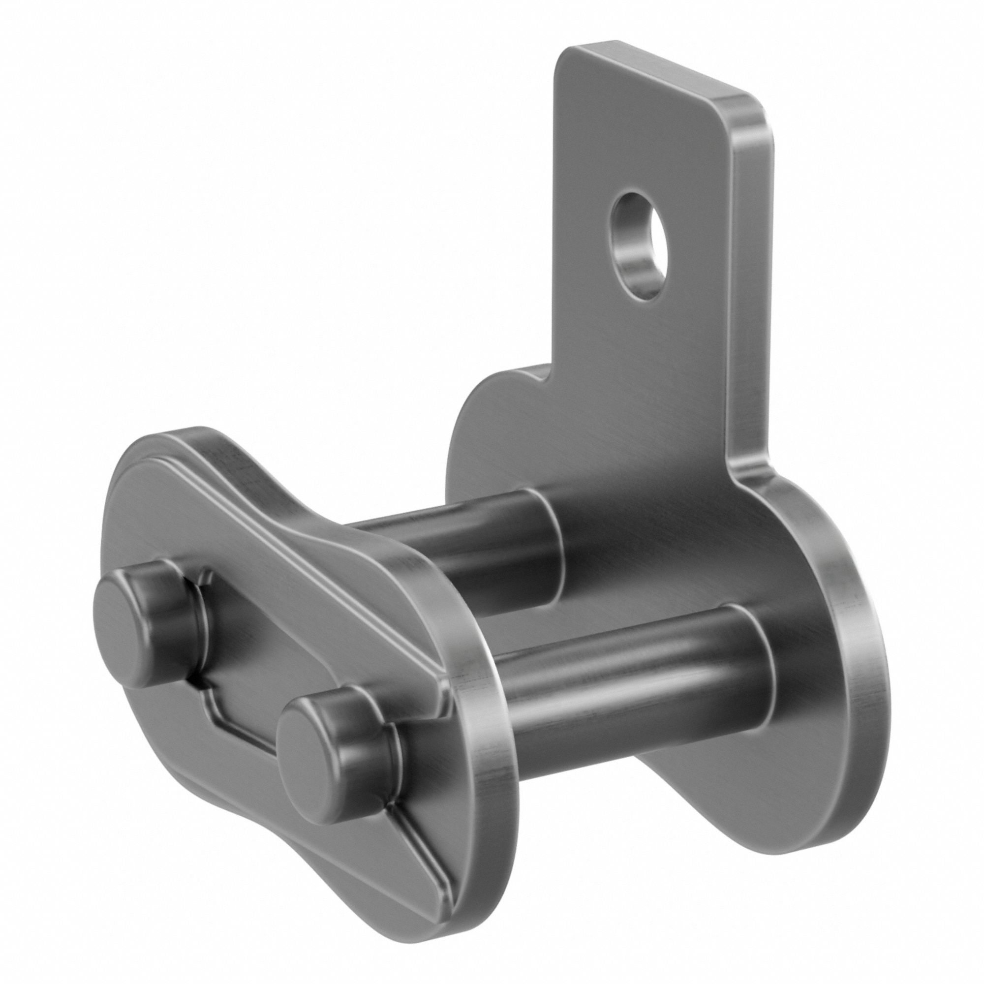 Attachment Link: For Std Roller Chains, SA-1, 60, Single Strand, 3/4 in Pitch, Steel, 5 PK