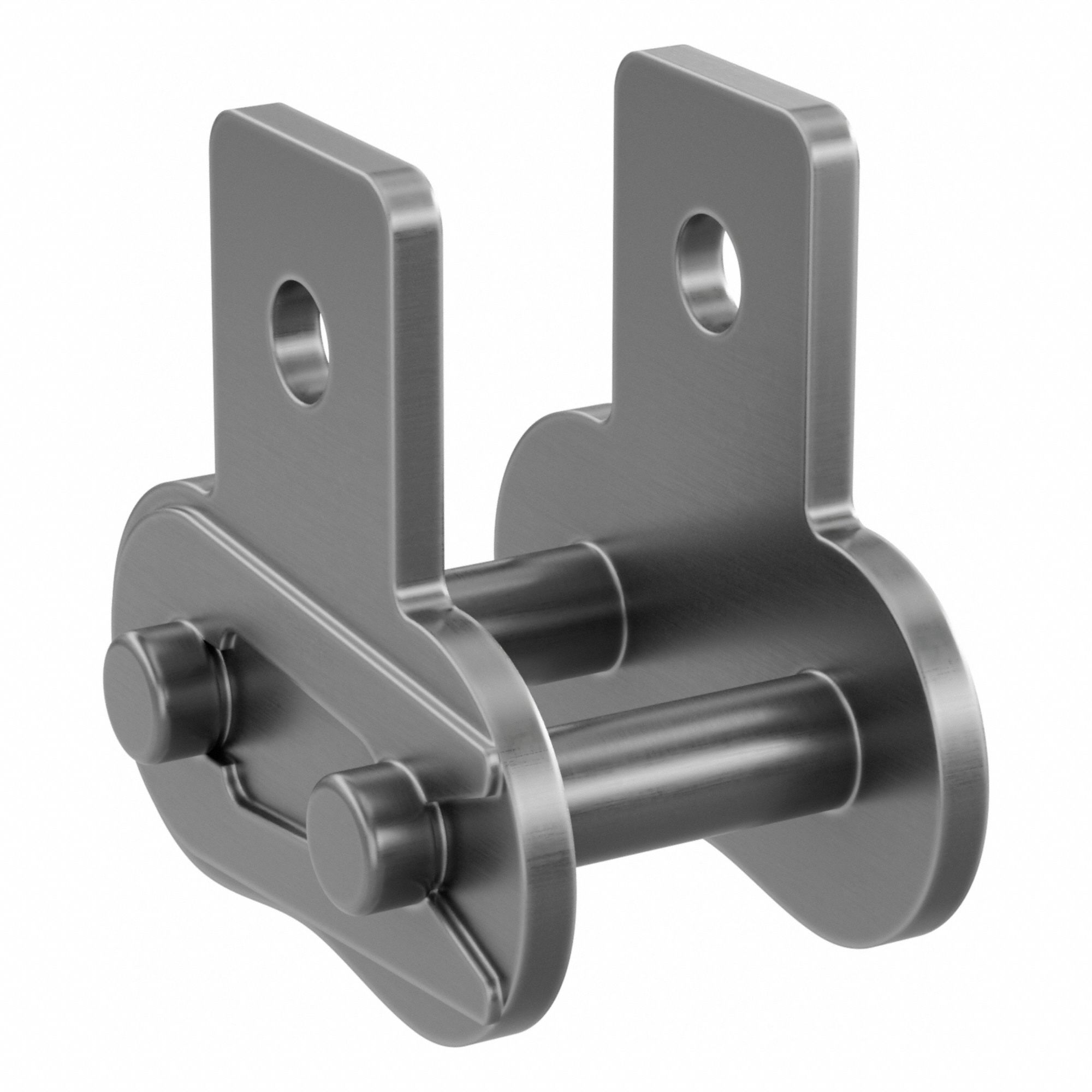 Attachment Link: For Std Roller Chains, SK-1, 60, Single Strand, 3/4 in Pitch, Steel, 5 PK