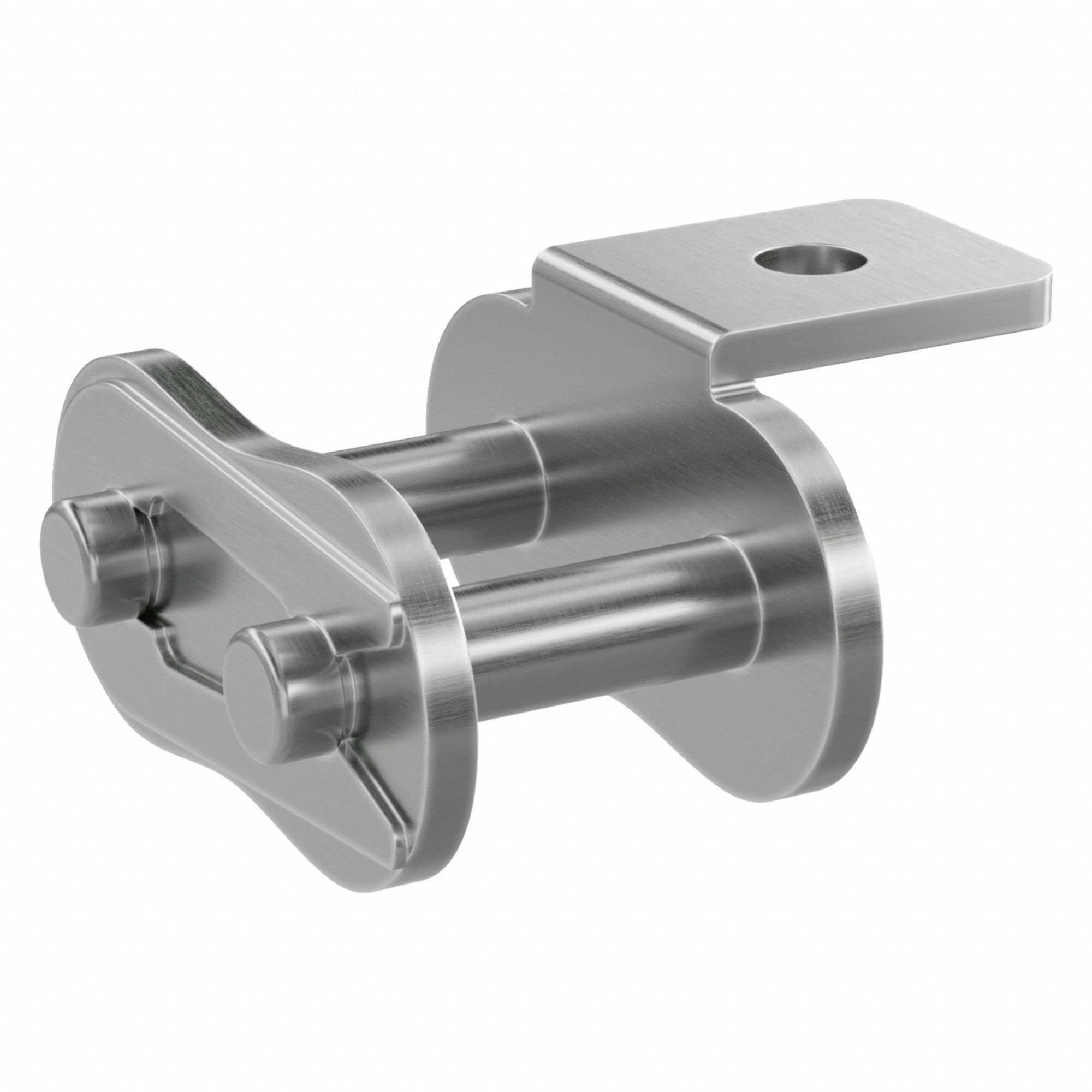 Attachment Link: For Stainless Steel Roller Chains, A-1, 60, Single Strand, Plain, 5 PK