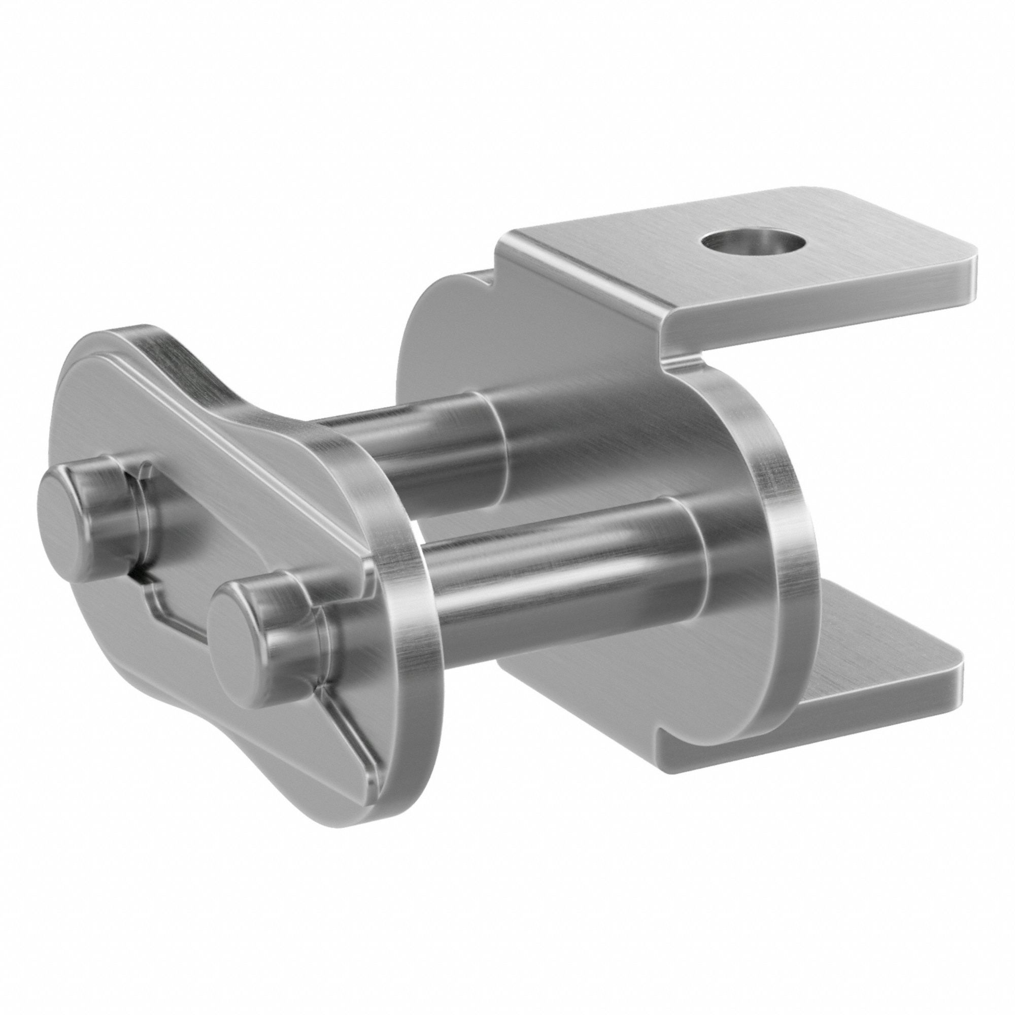 Attachment Link: For Stainless Steel Roller Chains, A-1, 60, Single Strand, Plain, RS, 5 PK