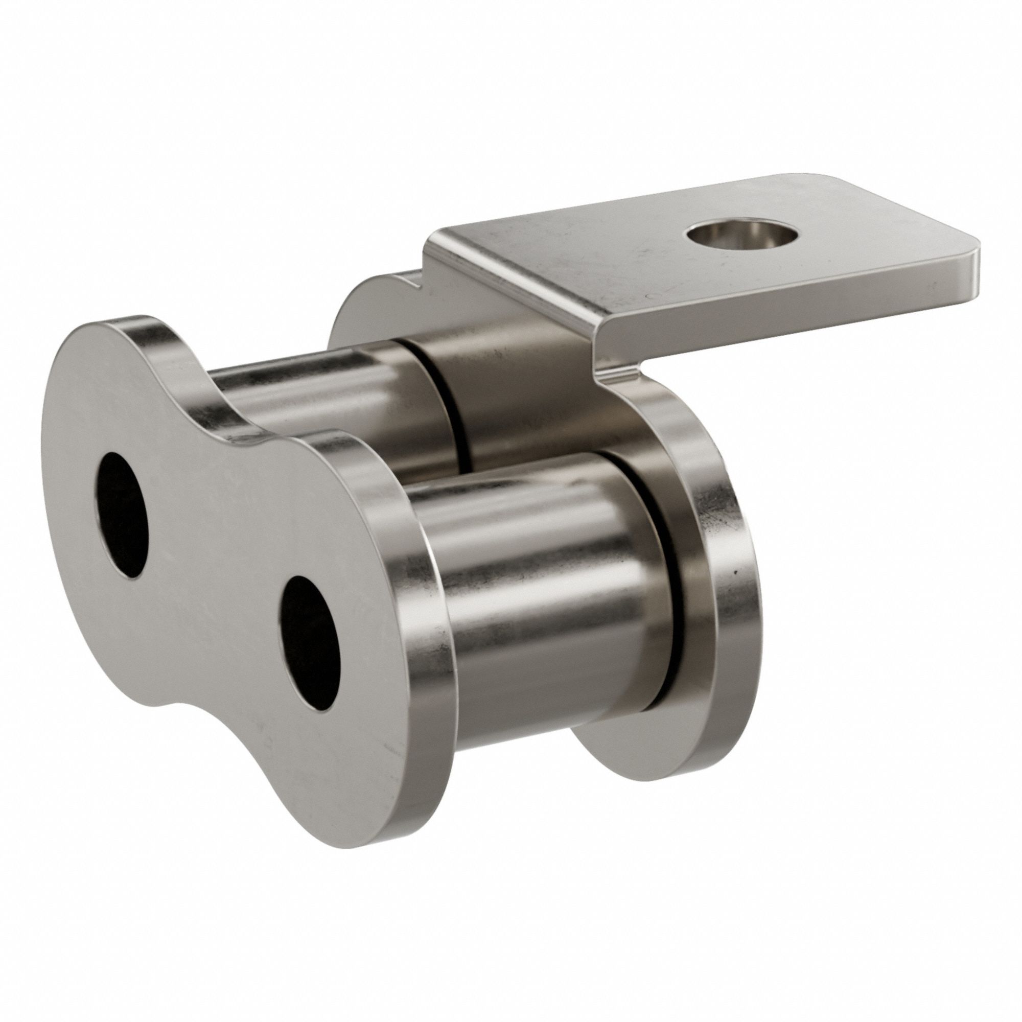 Roller Attachment Link: For Nickel-Plated Steel Roller Chains, A-1, 60, Single Strand, 5 PK