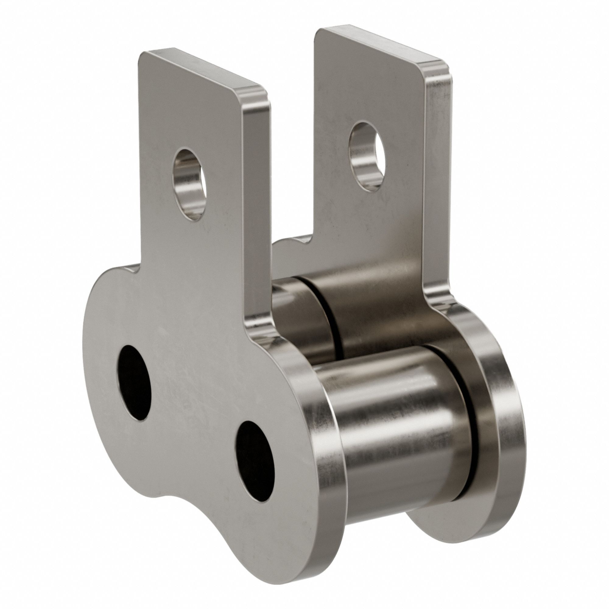 Roller Attachment Link: For Nickel-Plated Steel Roller Chains, SK-1, 60, Single Strand, 5 PK