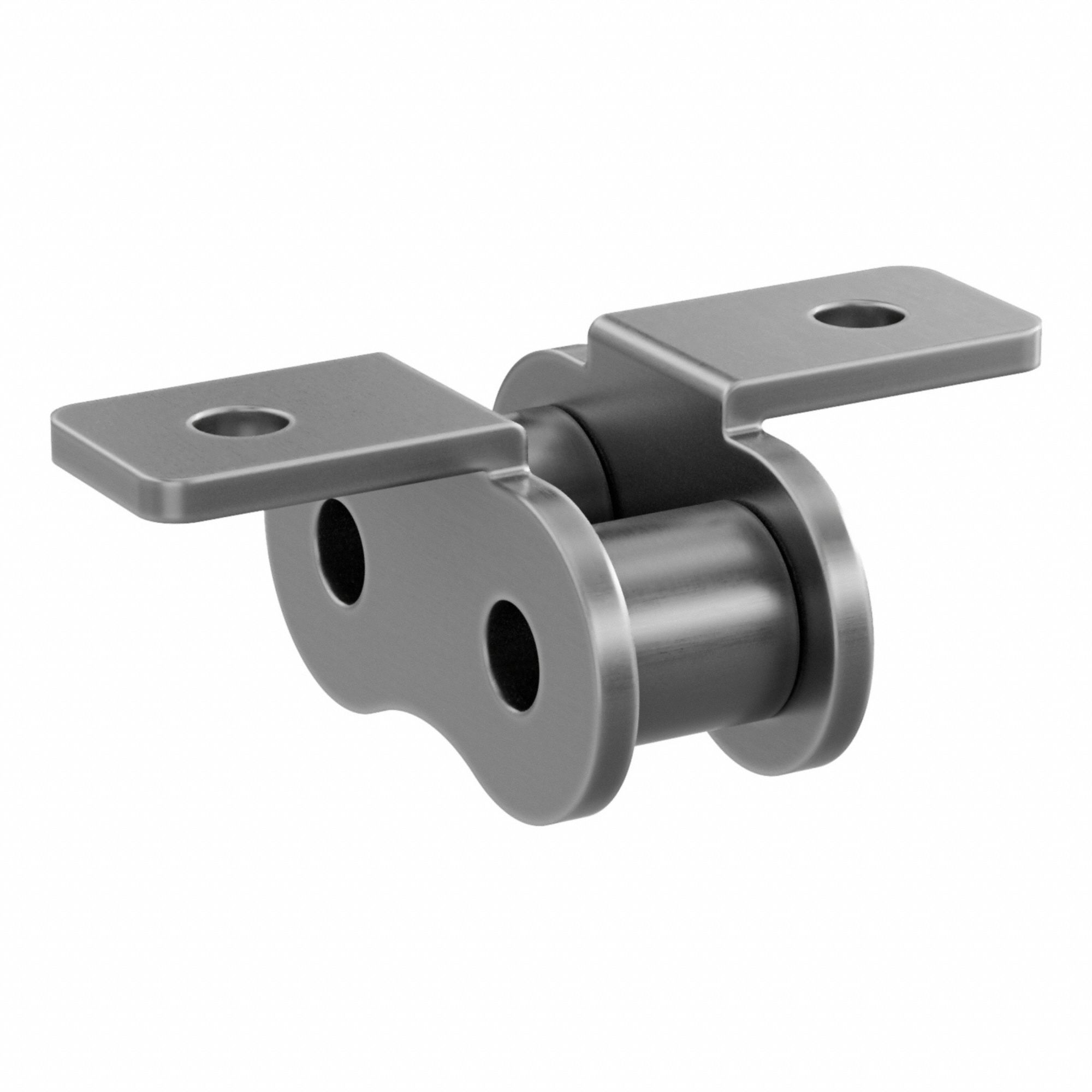 Roller Attachment Link: For Std Roller Chains, K-1, 80, Single Strand, 1 in Pitch, Steel