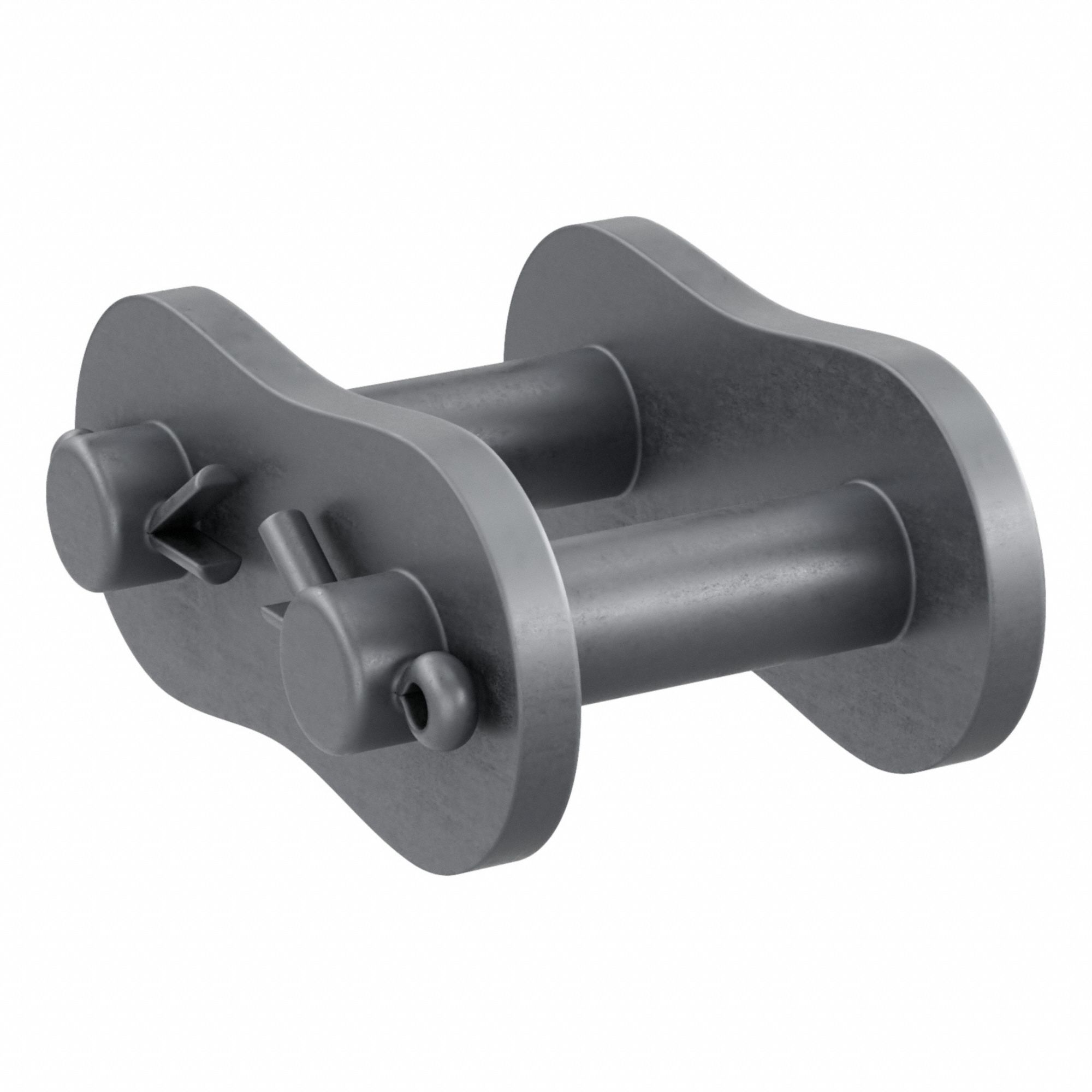 Connecting Link: For Coated Roller Chains, 80, Single Strand, 1 in Pitch, 5/8 in Roller Dia