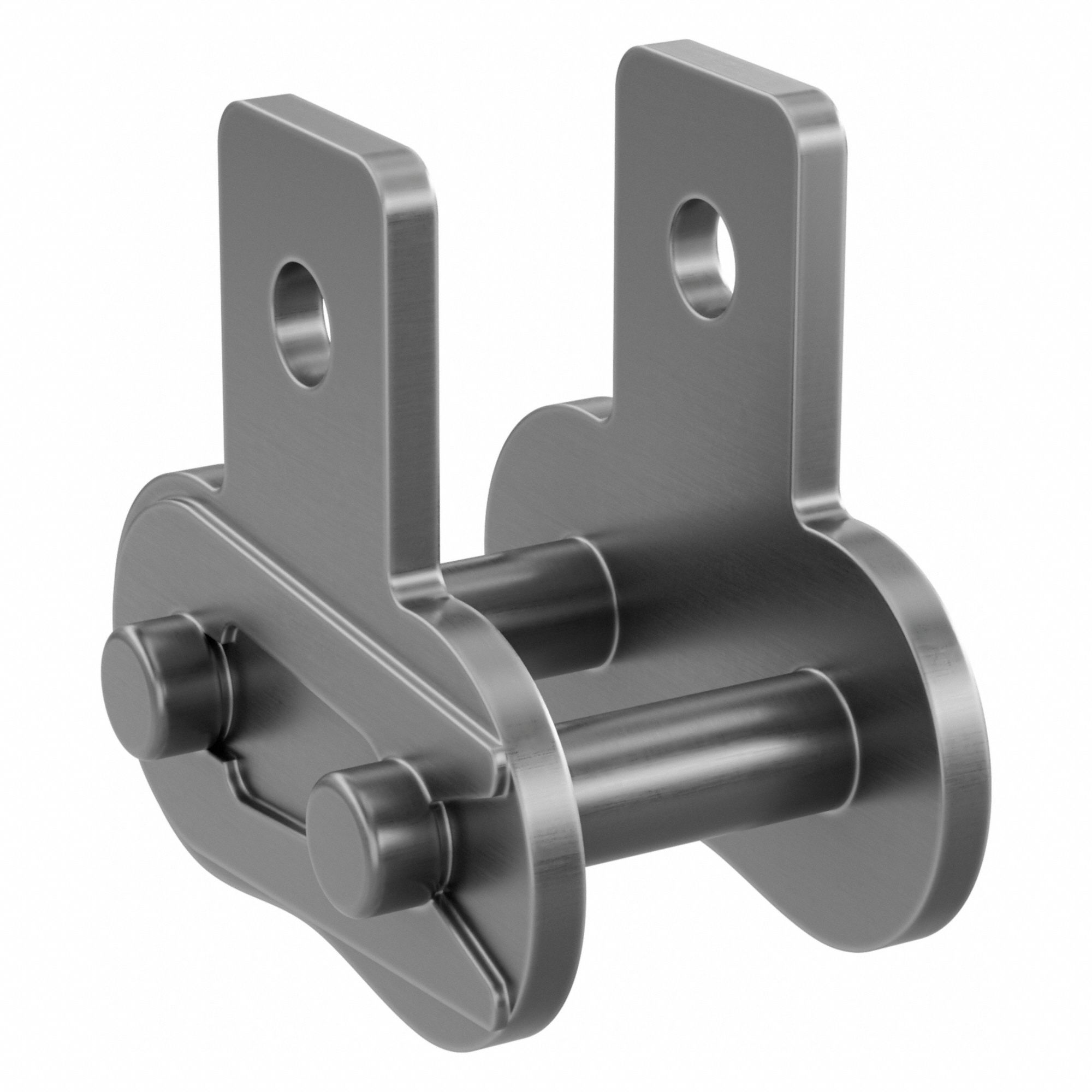 Attachment Link: For Std Roller Chains, SK-1, 80, Single Strand, 1 in Pitch, Steel, Plain