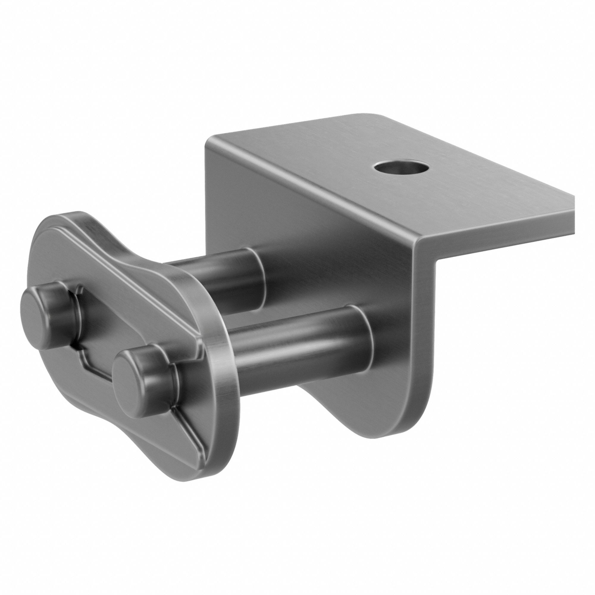 Attachment Link: For Std Roller Chains, WA-1, 80, Single Strand, 1 in Pitch, Steel, Plain