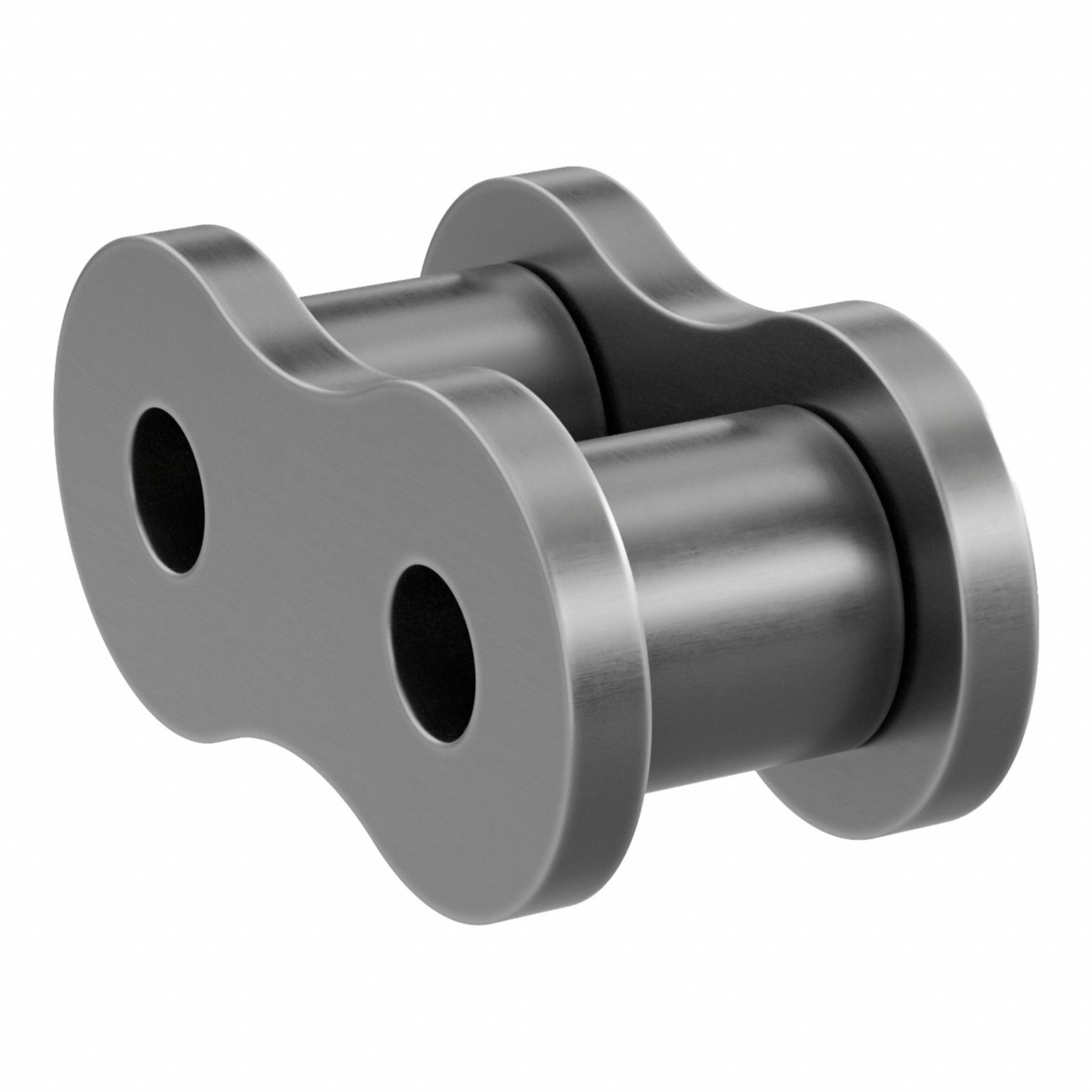 Roller Link: For Heavy Riveted Roller Chains, 80, Single Strand, 1 in Pitch, Steel