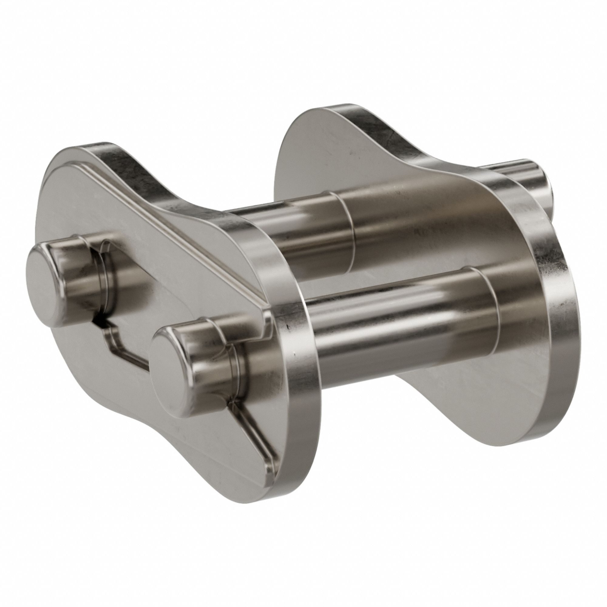 Attachment Link: For Nickel-Plated Steel Roller Chains, D-1, 80, Single Strand, 1 in Pitch