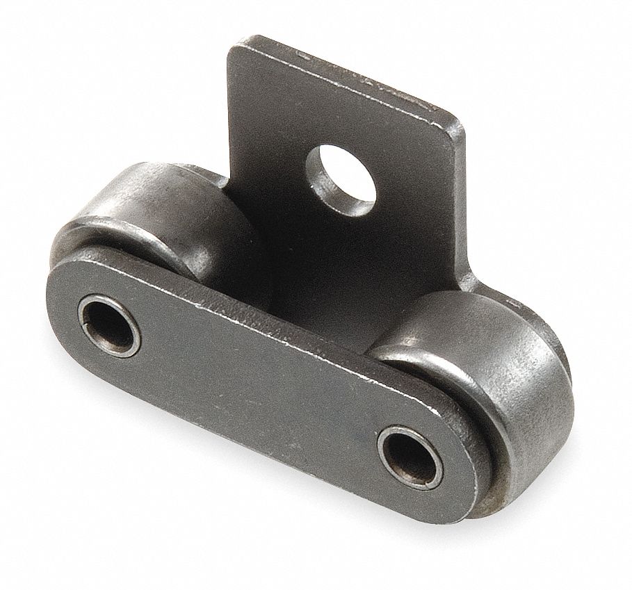 Roller Attachment Link: Roller Attachment, Std Conveyor Chains For Chain, SA-1, C2042, Steel
