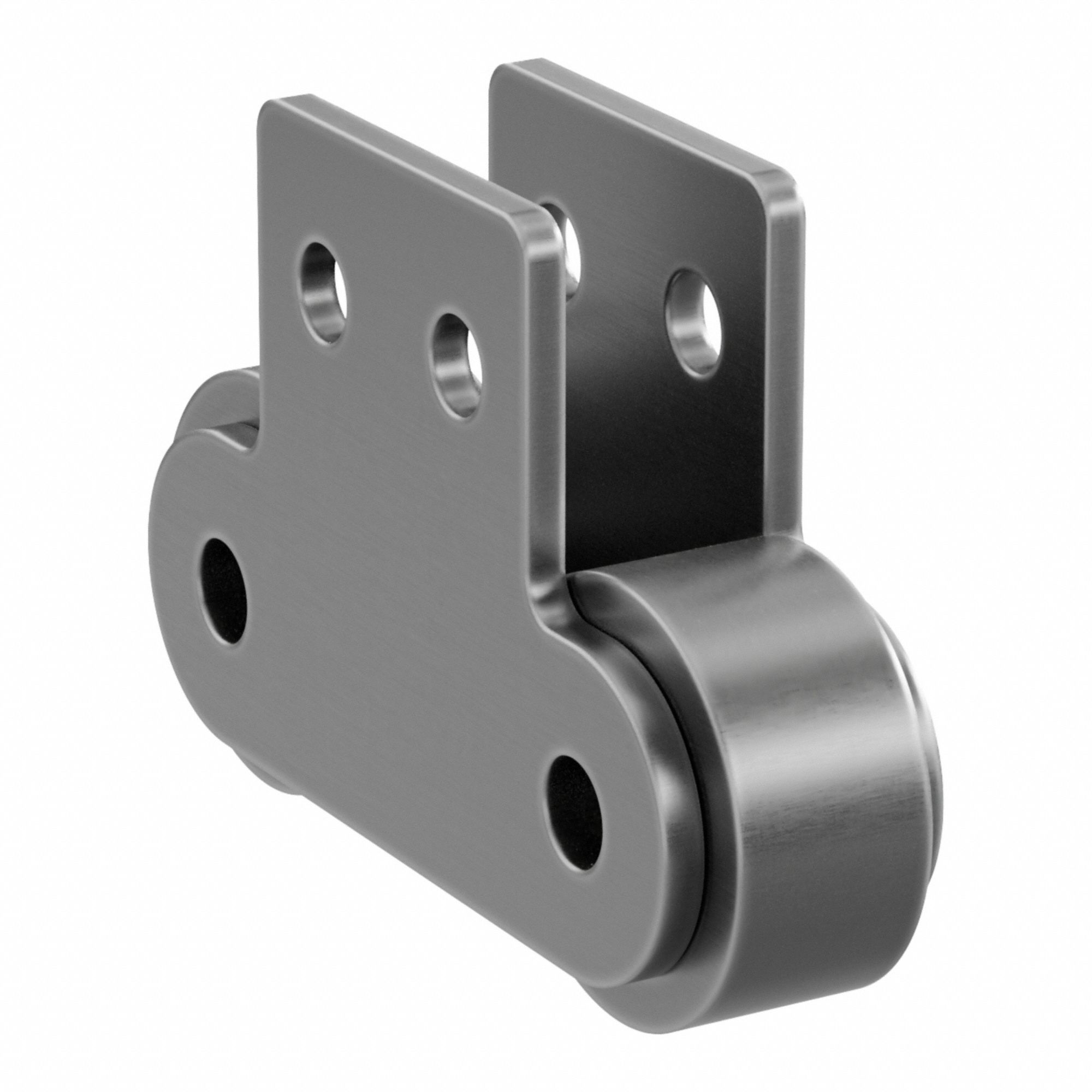 Roller Attachment Link: Roller Attachment, Std Conveyor Chains For Chain, SK-2, C2042, Steel