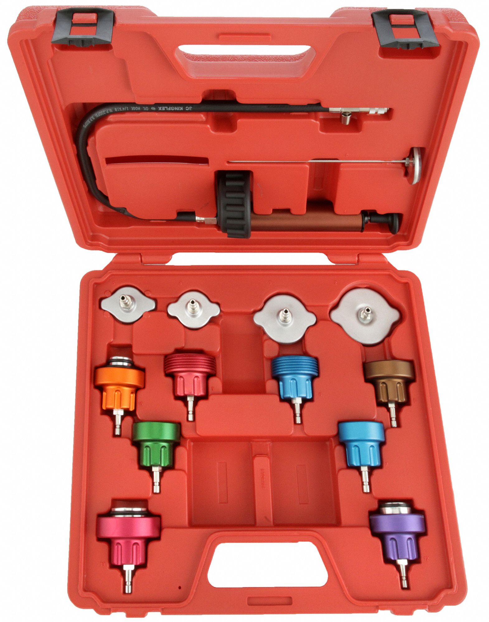 Cooling System Tester Kit: Cooling System Tester Kit, Most Domestic and Imported Vehicles