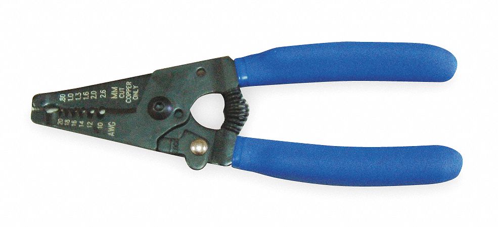 WIRE STRIPPER/CUTTER,10-18 AWG,6 1/