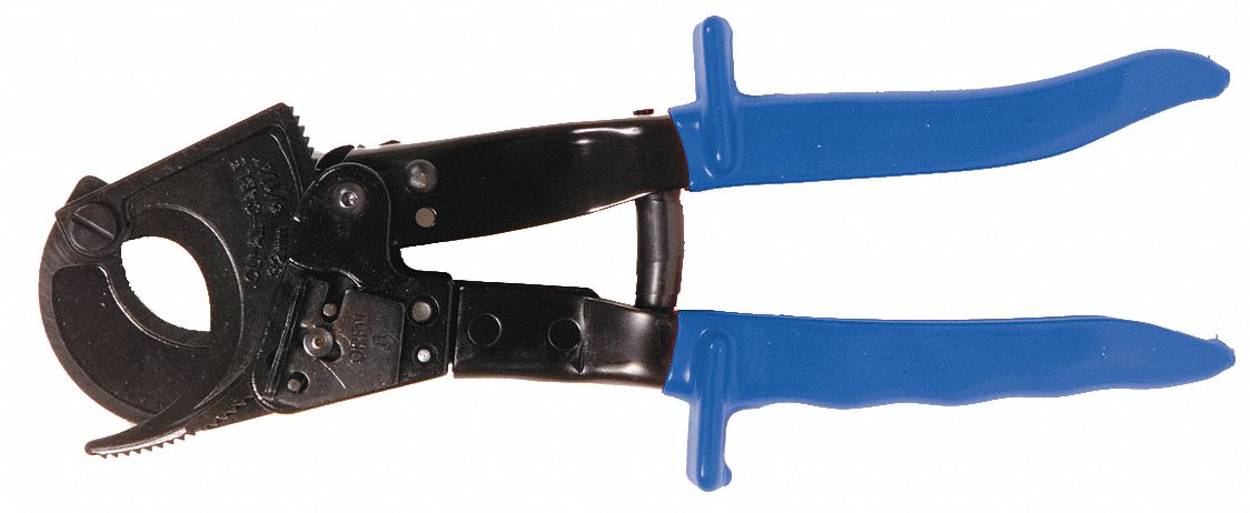 RATCHETING CABLE CUTTER,12 IN,1/4 I