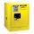 FLAMMABLES SAFETY CABINET, COUNTERTOP, 4 GALLON, 17 X 17 X 22 IN, YELLOW