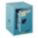 CORROSIVES SAFETY CABINET, COUNTERTOP, 4 GAL, 17X17X22 IN, BLUE, MANUAL CLOSE, STEEL, STANDARD