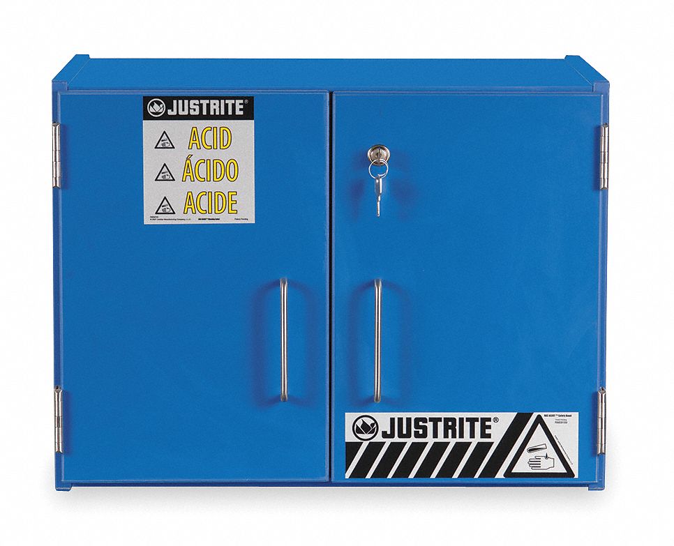 Corrosive Safety Cabinet 18-1/2 H