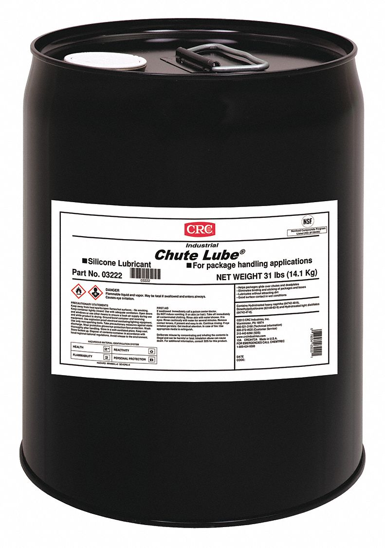  CRC Heavy Duty Silicone Lubricant, 11 Wt Oz, Clear Colorless  Liquid : Automotive