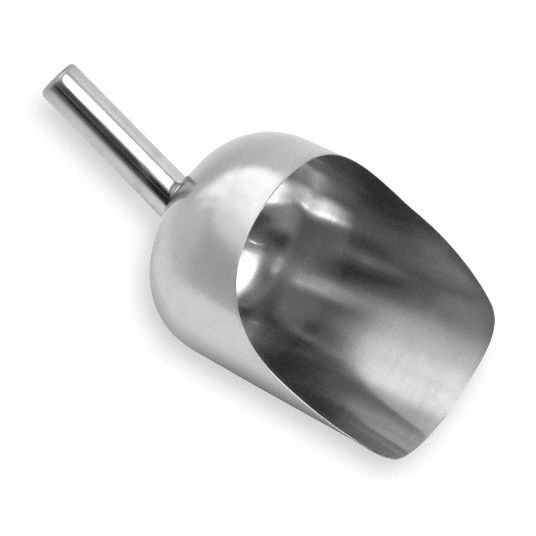 Sani Lav Scoop 128 Oz Capacity 4 12 In Handle Lg 304 Stainless