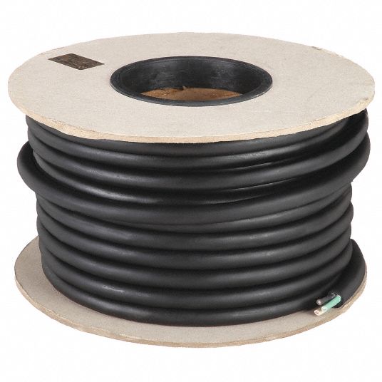 SOUTHWIRE, ROYAL 12/3 SJOOW 100' BLACK RUBBER EXTENSION CORD WITH