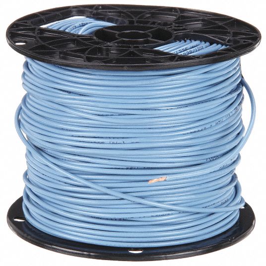 CAROL, 18 AWG Wire Size, Light Blue, Machine Tool Wire - 1YRB2