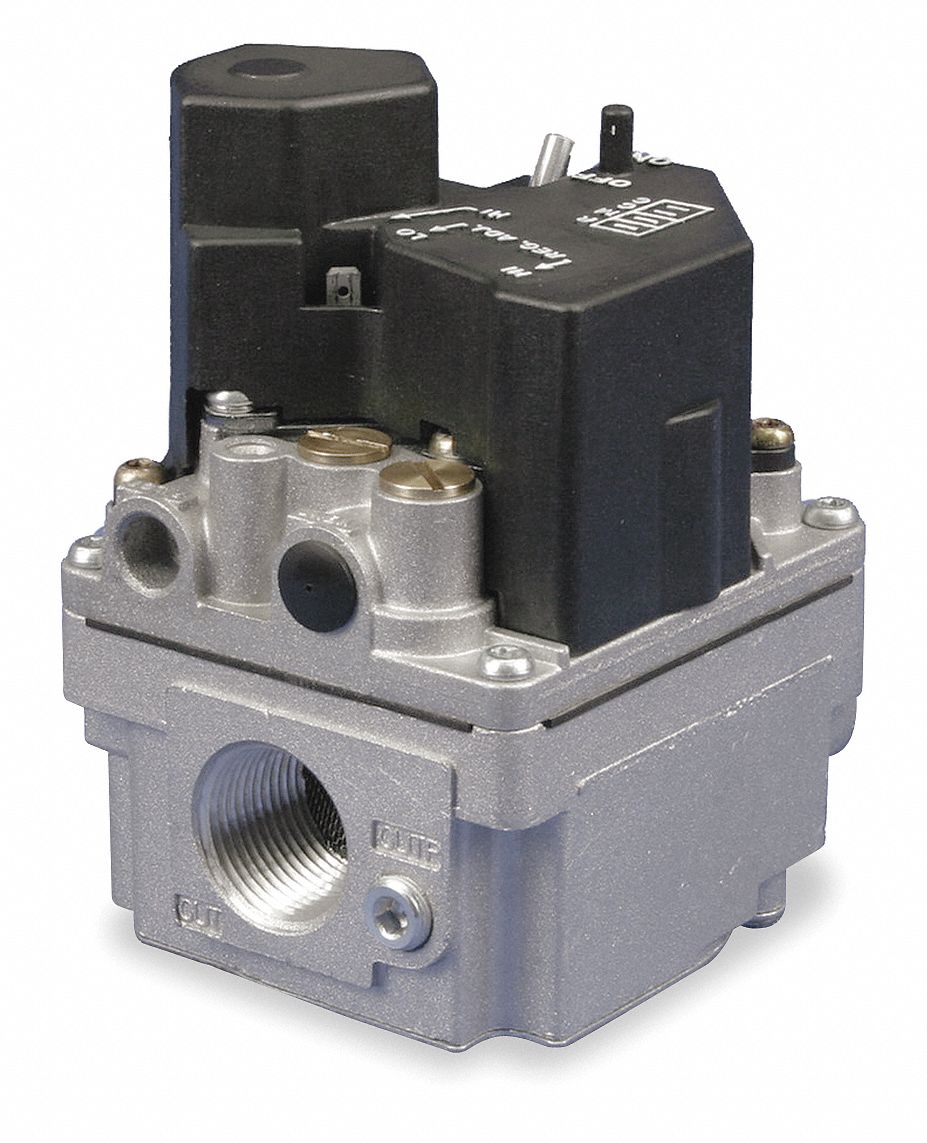 WHITE-RODGERS Gas Valve, 300,000 BtuH Capacity, 2-Stage Intermittent or