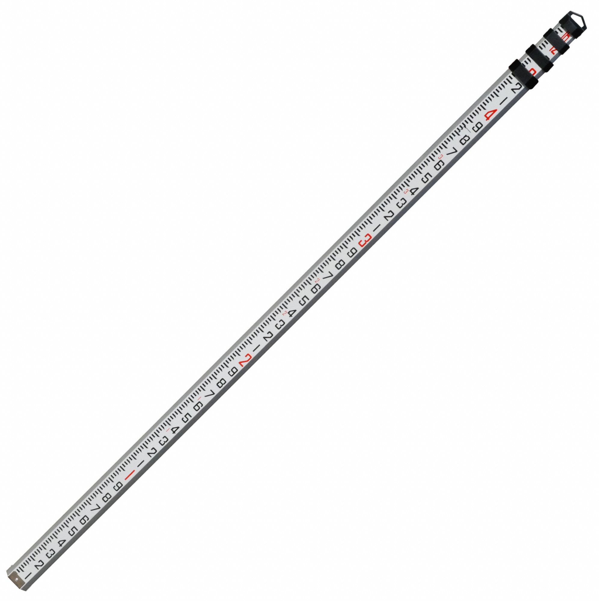 JOHNSON Telescoping Leveling Rod, Aluminum, 16 ft. 1YRT5406320