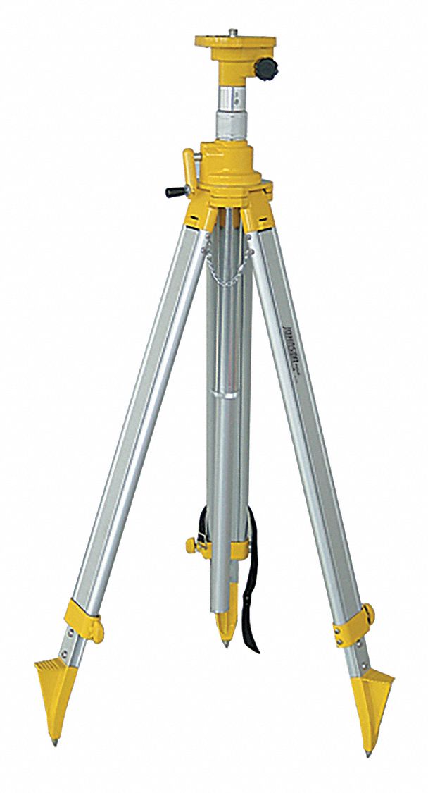 Adj Elevating Tripod Aluminum 118 1/8 In