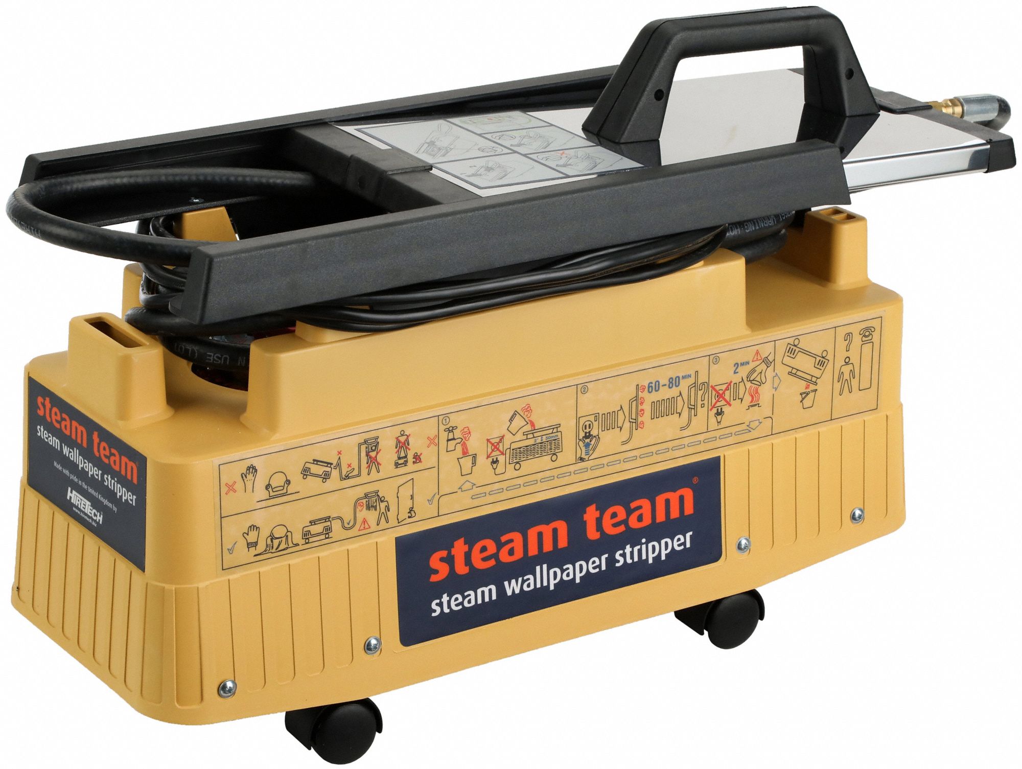 HIRETECH Wallpaper Steamer Wallpaper Steamer, 8 3/4 in Wd, 1 1/2 gal