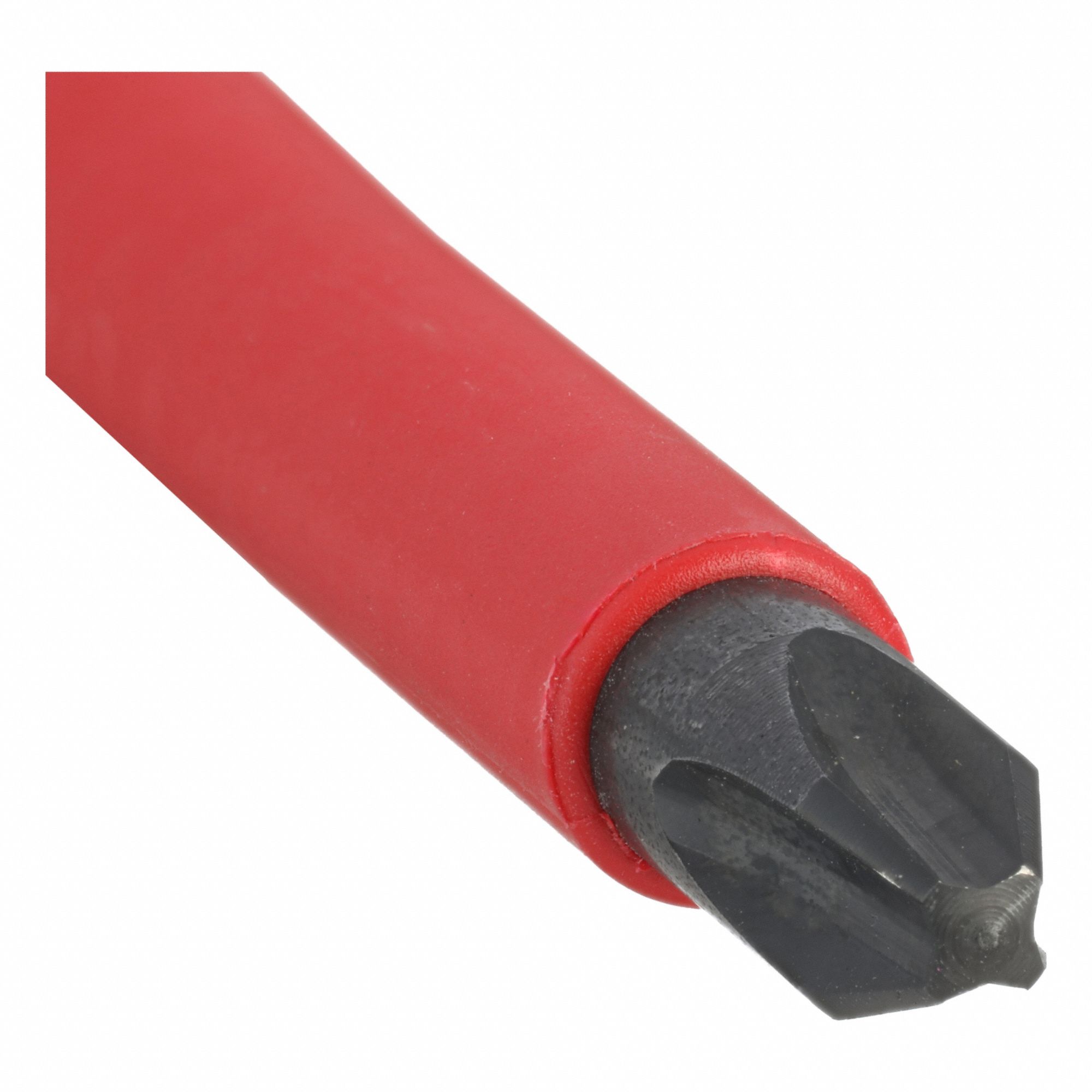 Insulated Phillips Screwdriver: Insulated SoftFinish, Long Lg, Not ESD Safe, Not Tether Capable