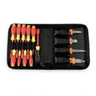 INSULATED SCREWDRIVER/PLIERS SET,14