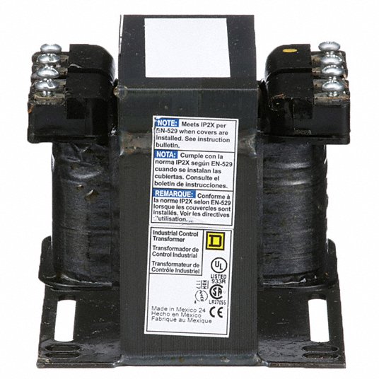 Details about   Tyco Electronics S02AB52 4000-01S02AB52 Transformer 120V 24VAC 