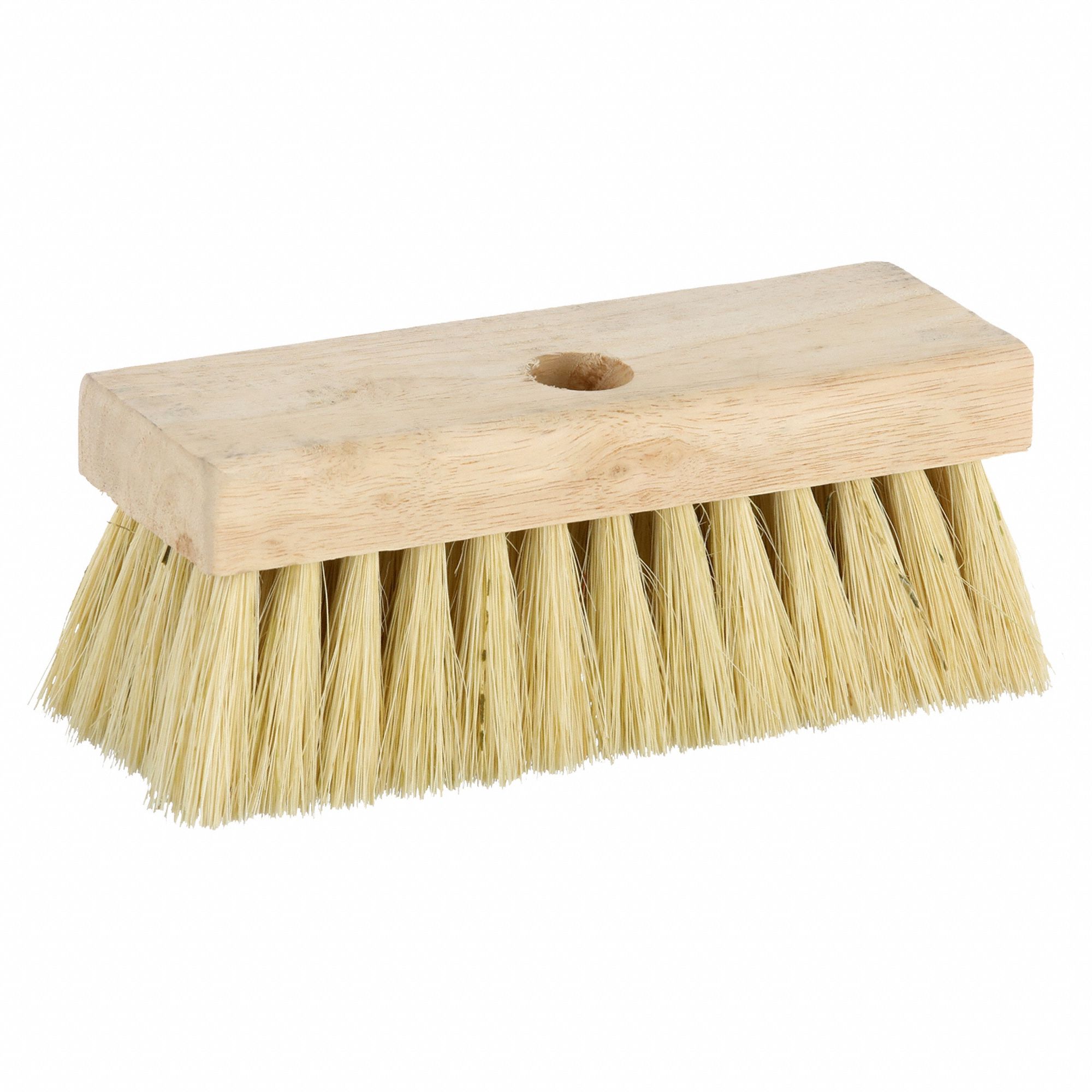 ROOFING BRUSH, 7 IN LENGTH, WOOD, 7 IN HEAD LENGTH, WHITE